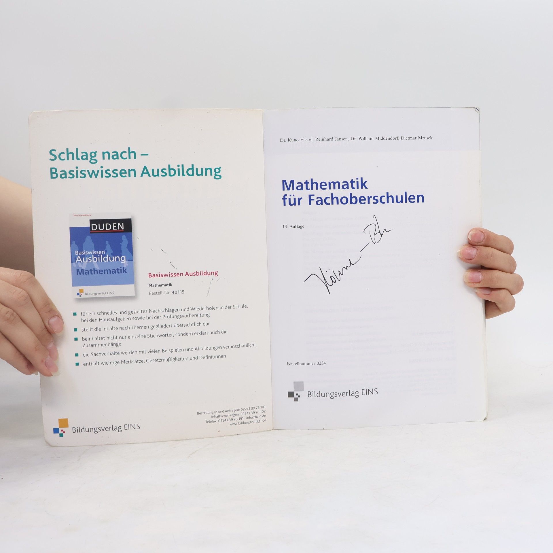 Dietmar Mrusek Mathematik. Fachoberschule. Schulbuch