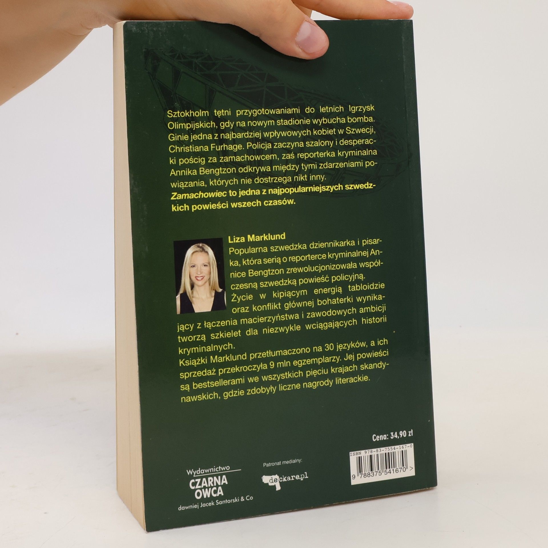 Liza Marklund Czarna Seria: Zamachowiec