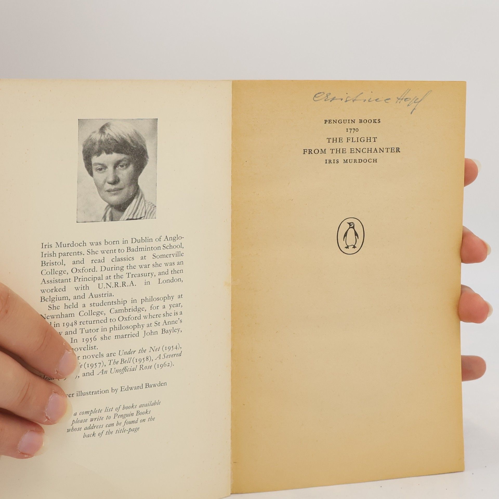 Iris Murdoch The Flight from the Enchanter