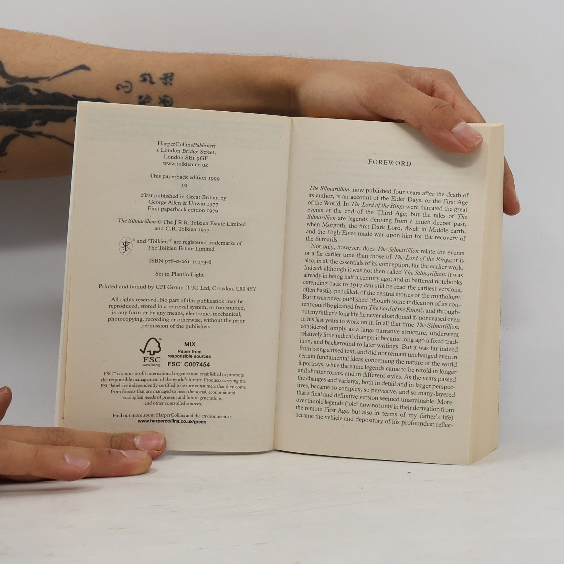 J. R. R. Tolkien The Silmarillion