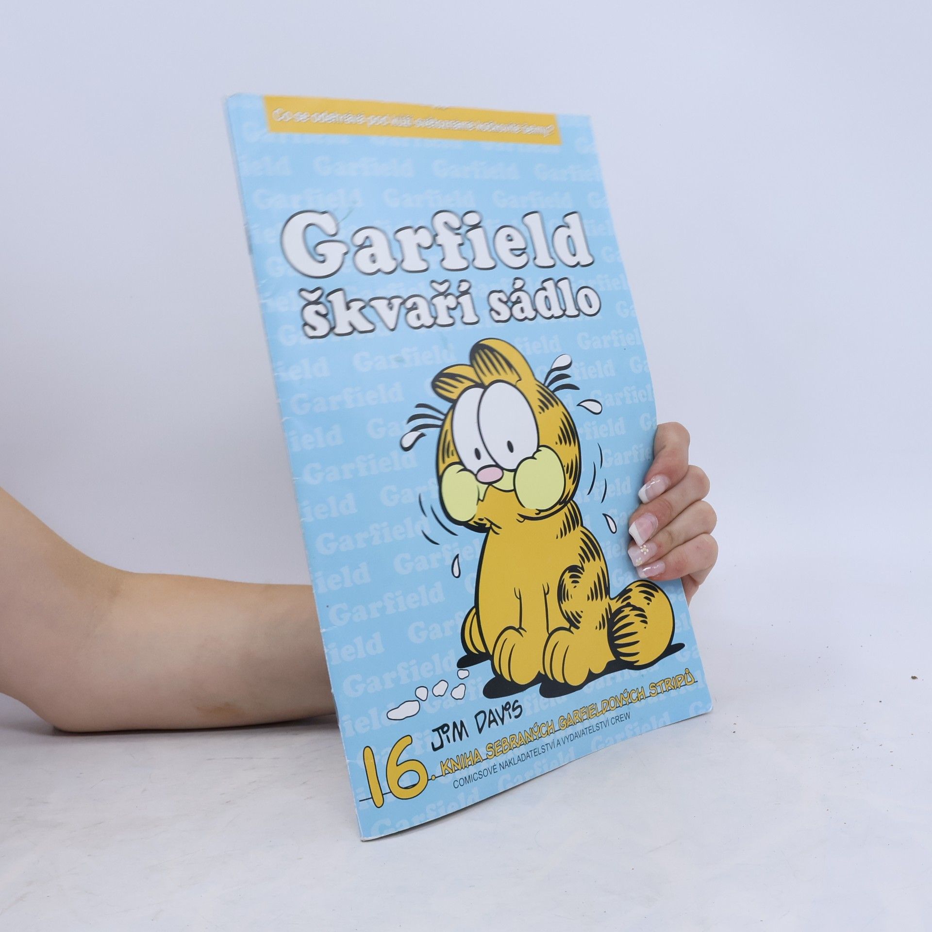 Jim Davis Garfield škvaří sádlo