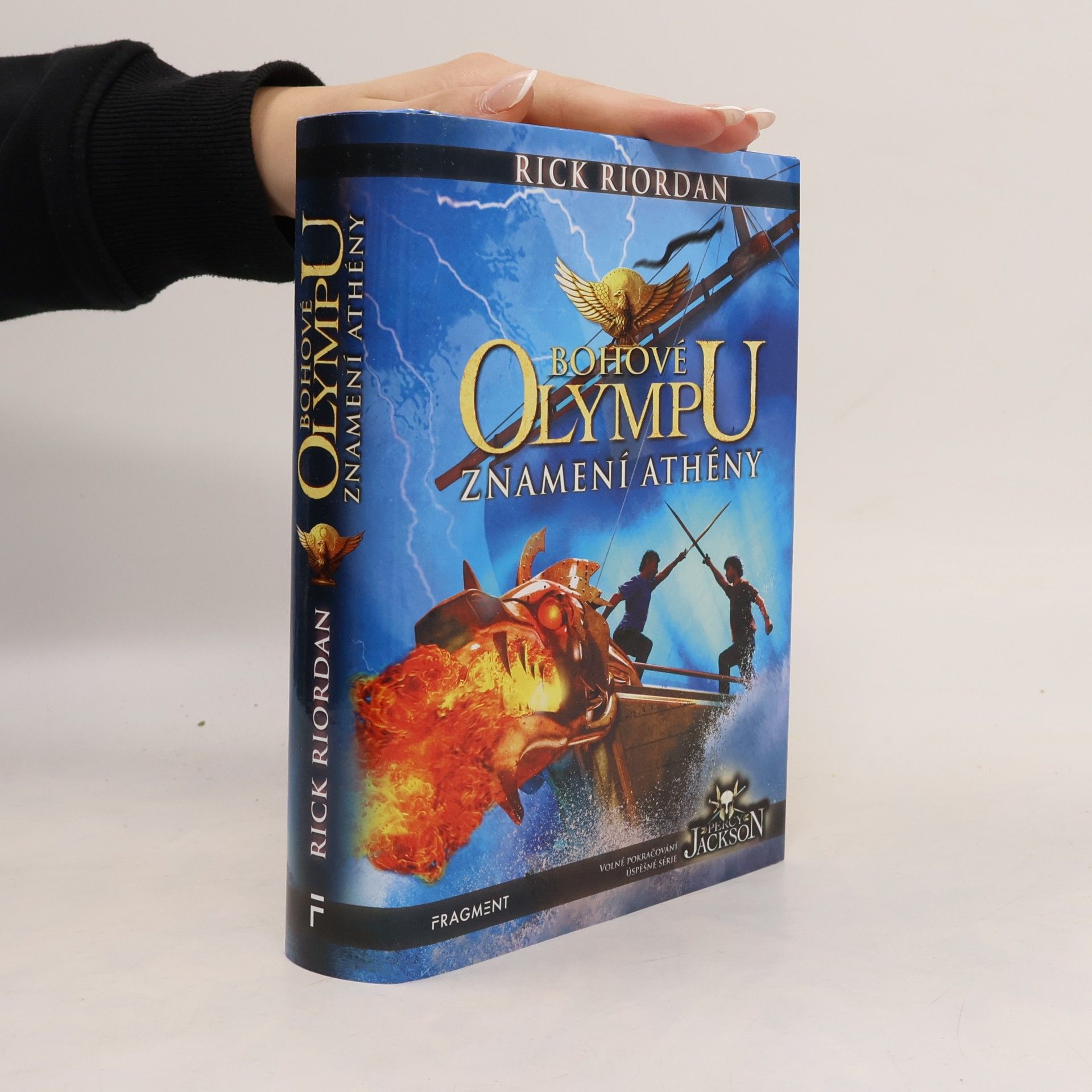 Rick Riordan Bohové Olympu. Znamení Athény