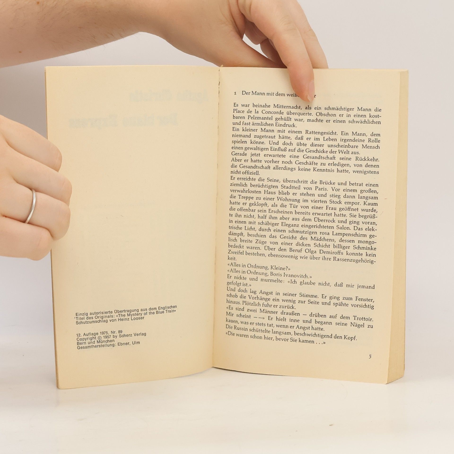Agatha Christie Der blaue Express
