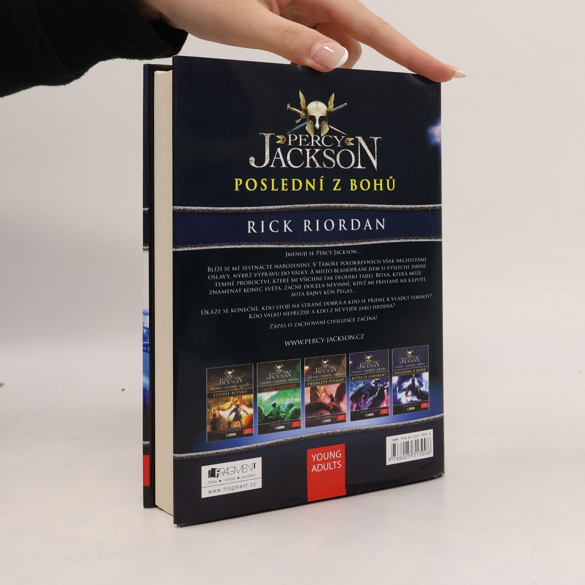 Rick Riordan Percy Jackson. Poslední z bohů