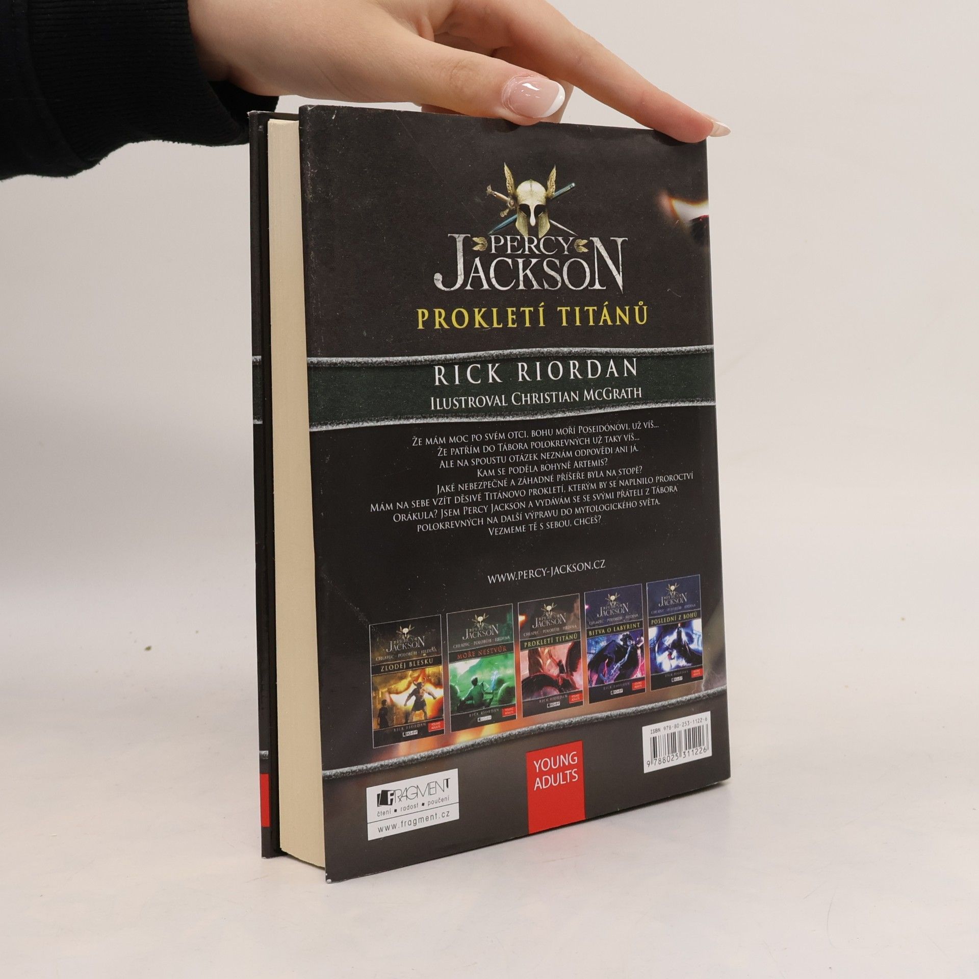 Rick Riordan Percy Jackson. Prokletí Titánů