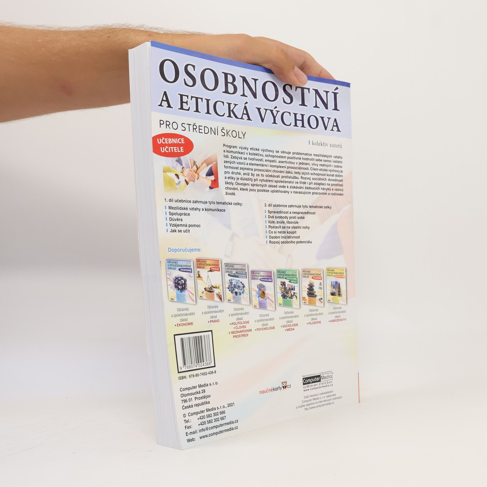 Various authors Osobnostní a etická výchova pro střední školy : učebnice učitele