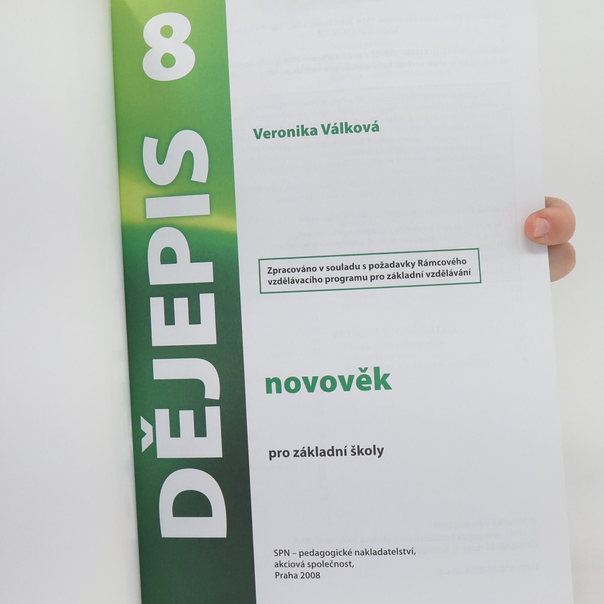 Veronika Válková Dějepis pro ZŠ 8. Novověk