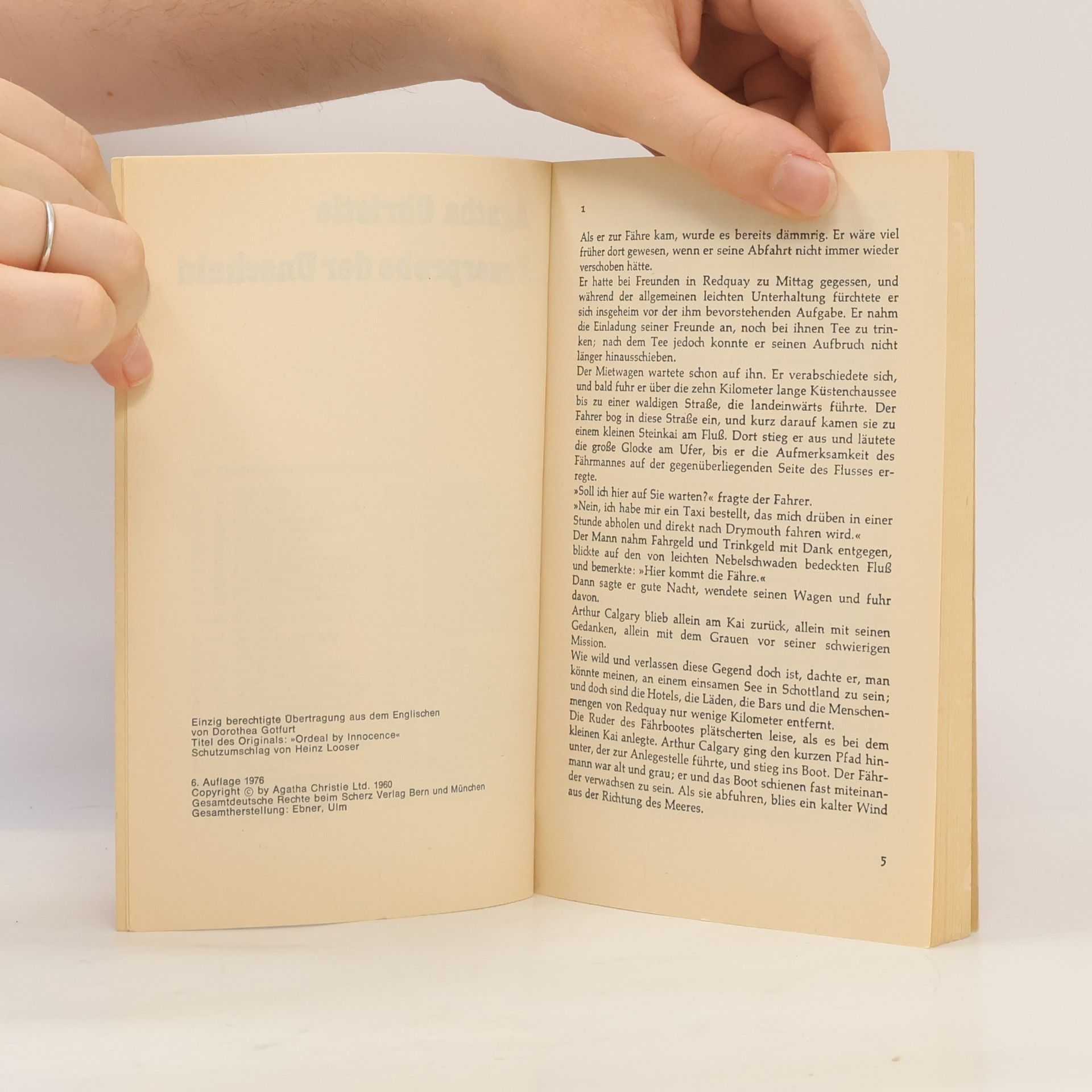 Agatha Christie Feuerprobe der Unschuld