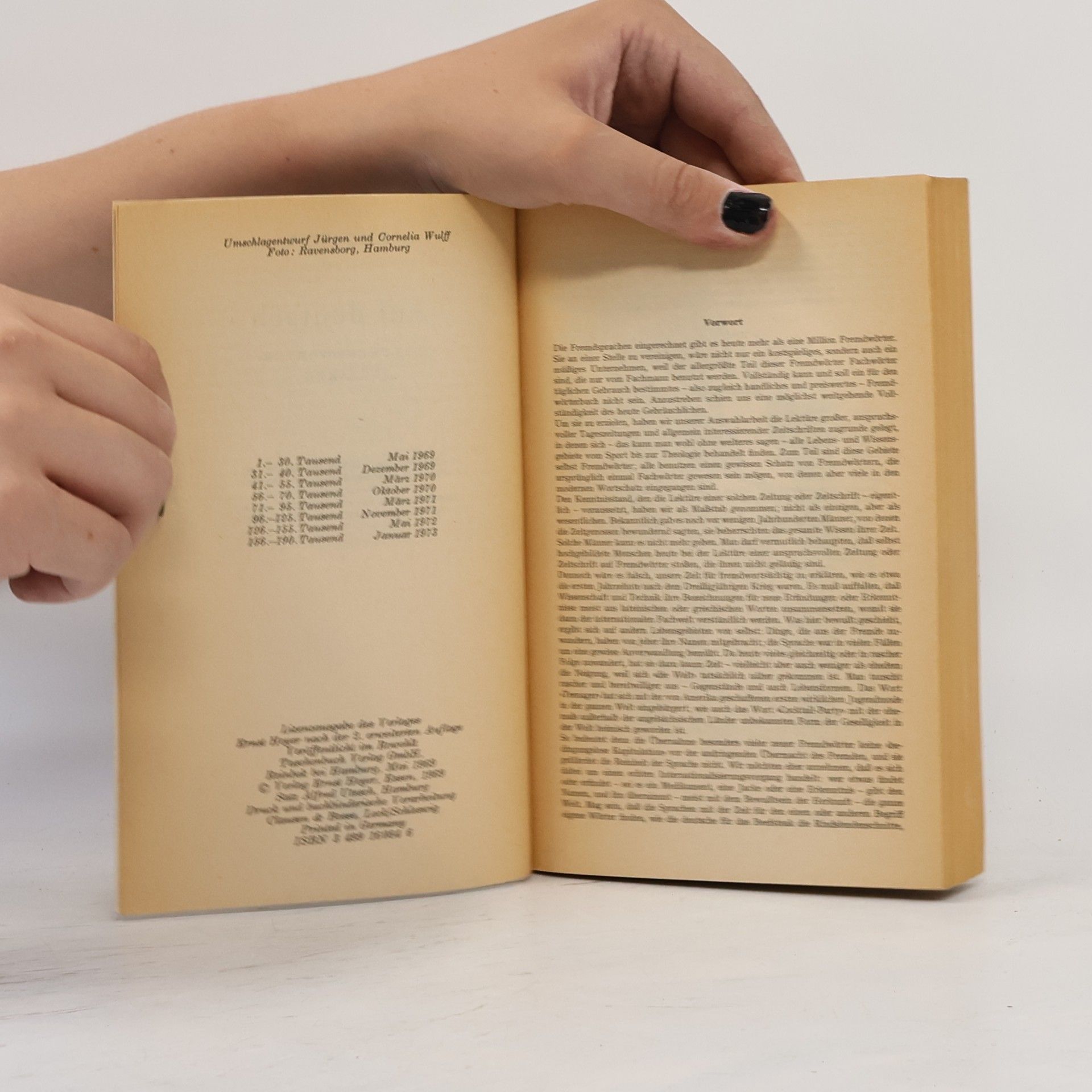 A. M. Textor Auf deutsch. Das Fremdwörterlexikon