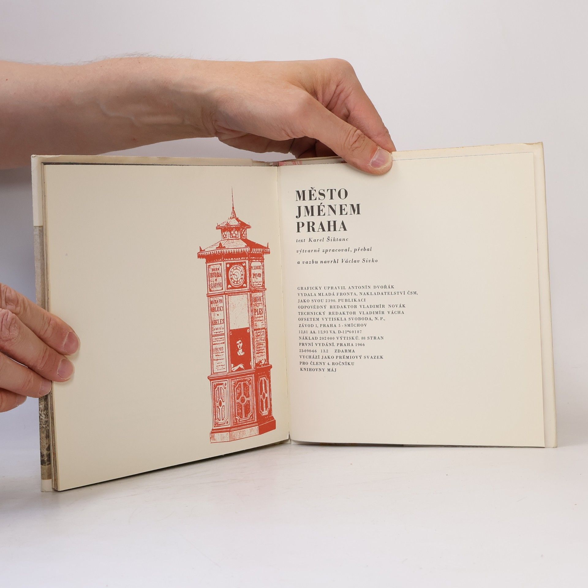 Karel Šiktanc Město jménem Praha