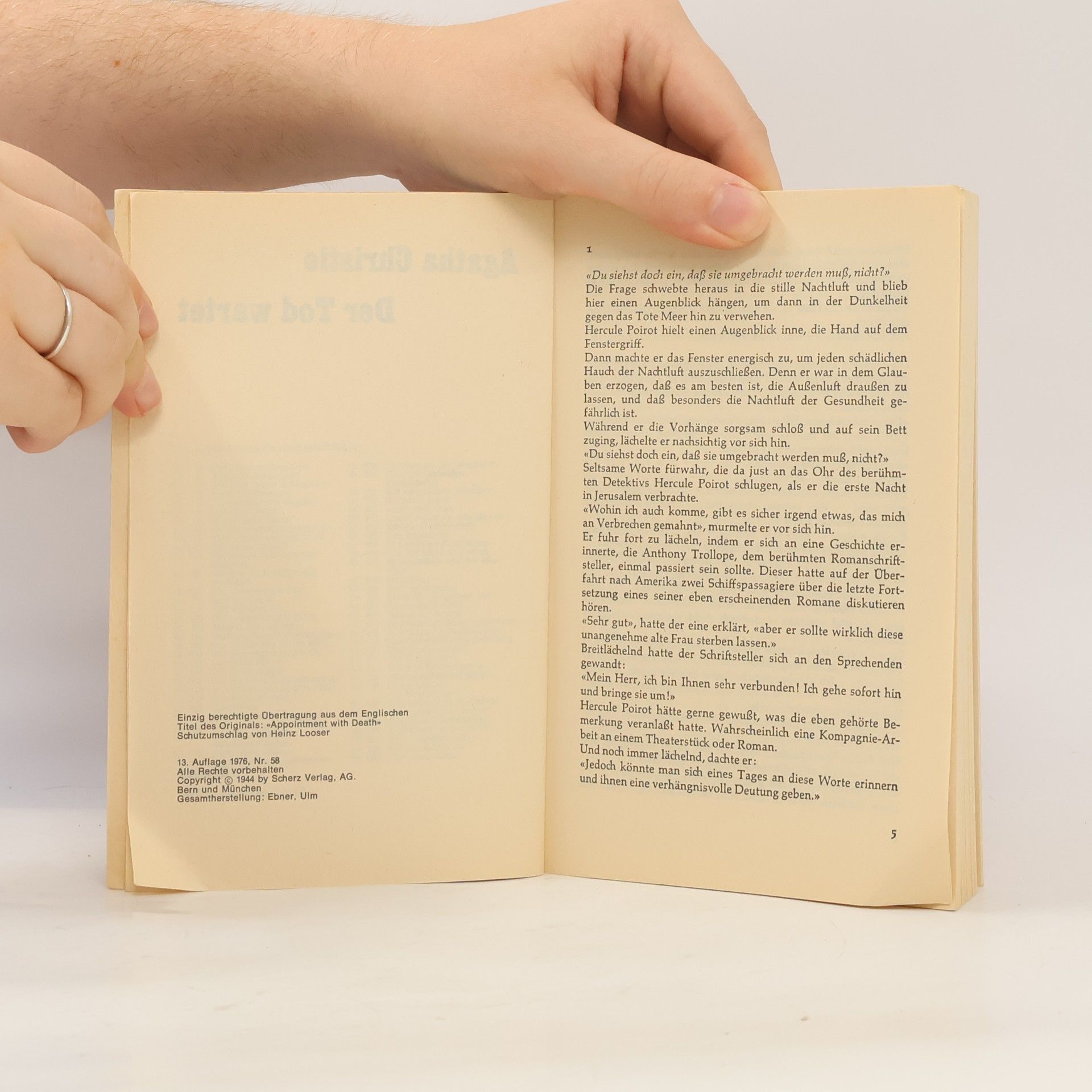 Agatha Christie Der Tod wartet