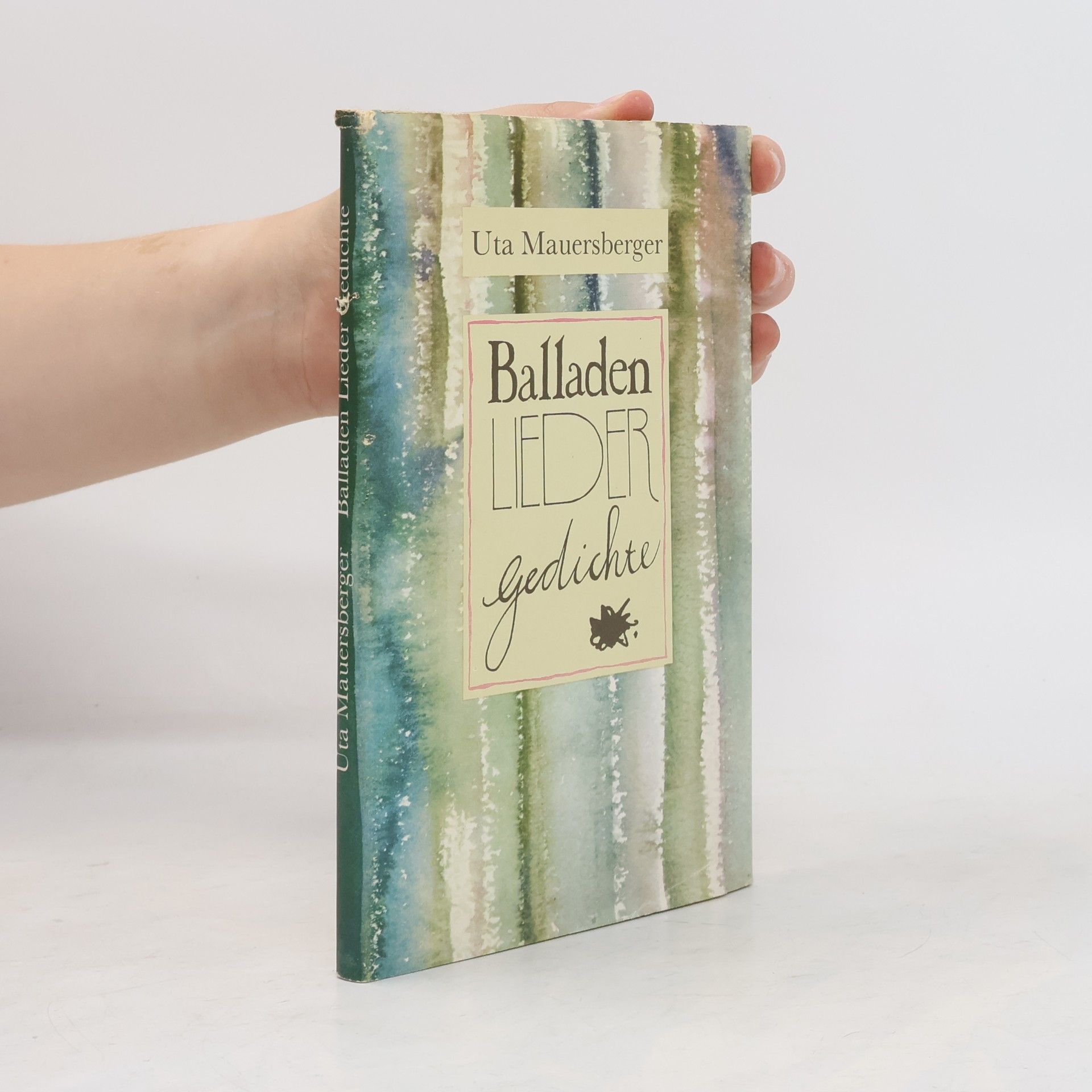 Uta Mauersberger Balladen Lieder gedichte