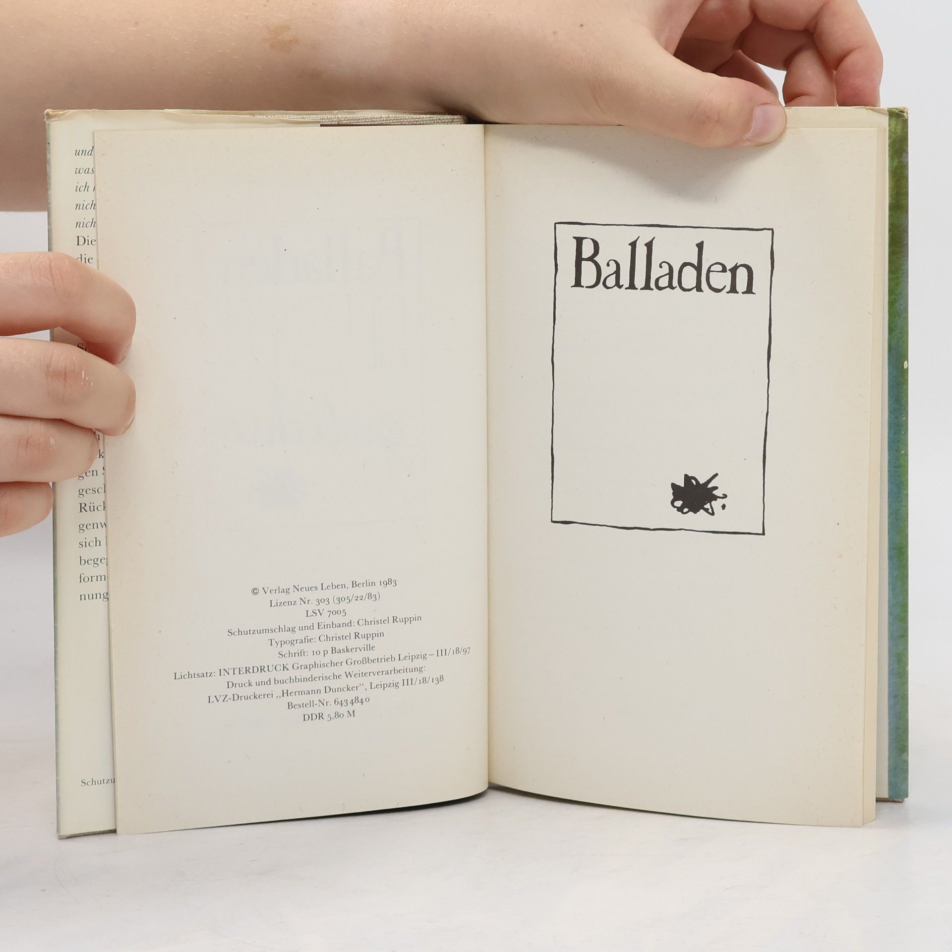 Uta Mauersberger Balladen Lieder gedichte