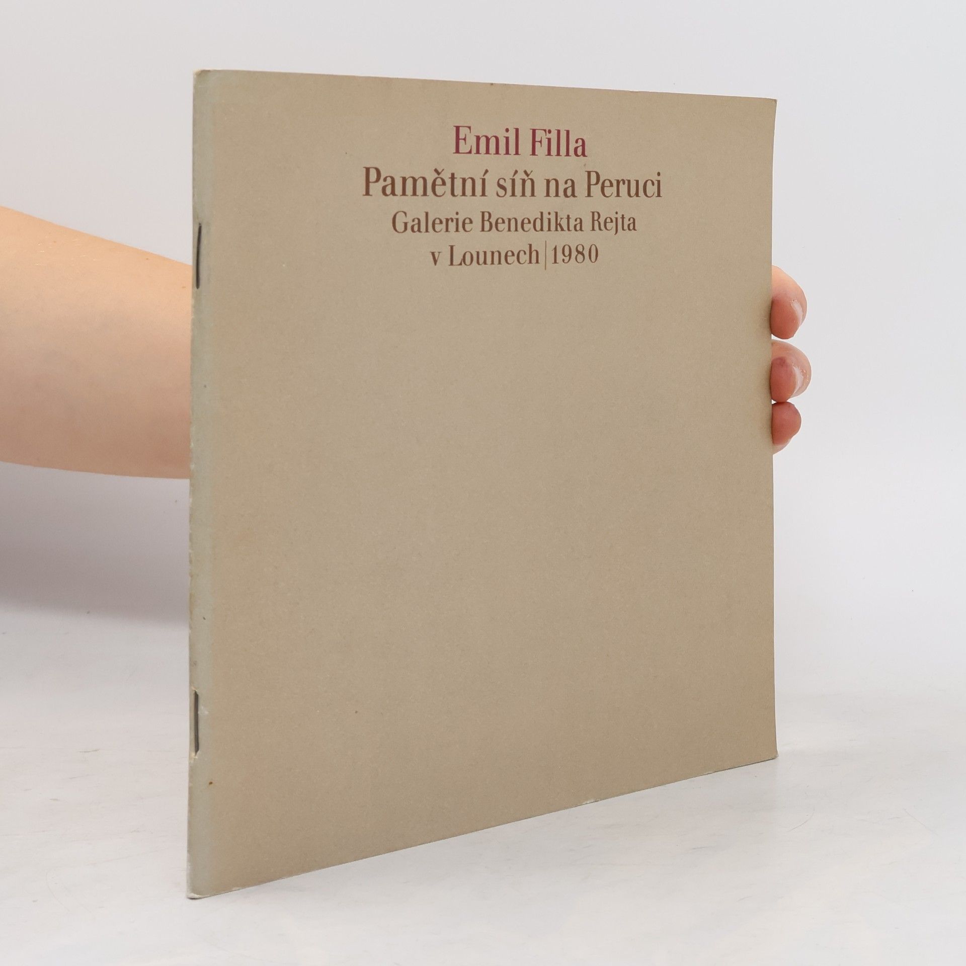Pamětní síň na Peruci. Galerie Benedikta Rejta v Lounech 1980
