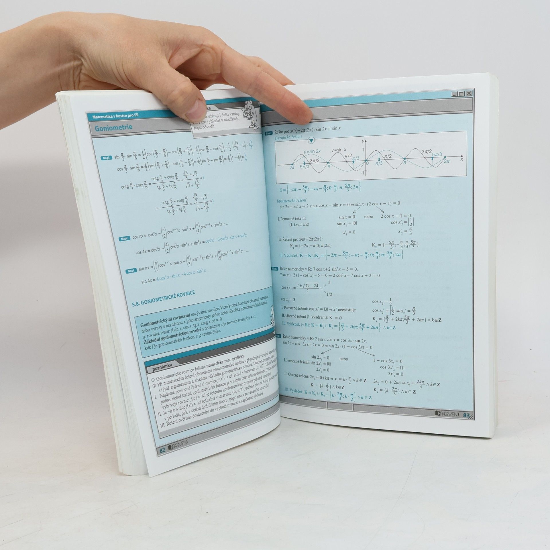 Zdeněk Vošický Matematika v kostce. Pro střední školy