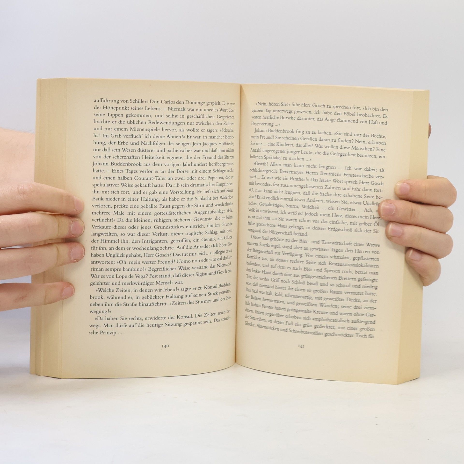 Thomas Mann Das große Lesebuch. Originalausgabe. Ausgew. v. Roland Spahr