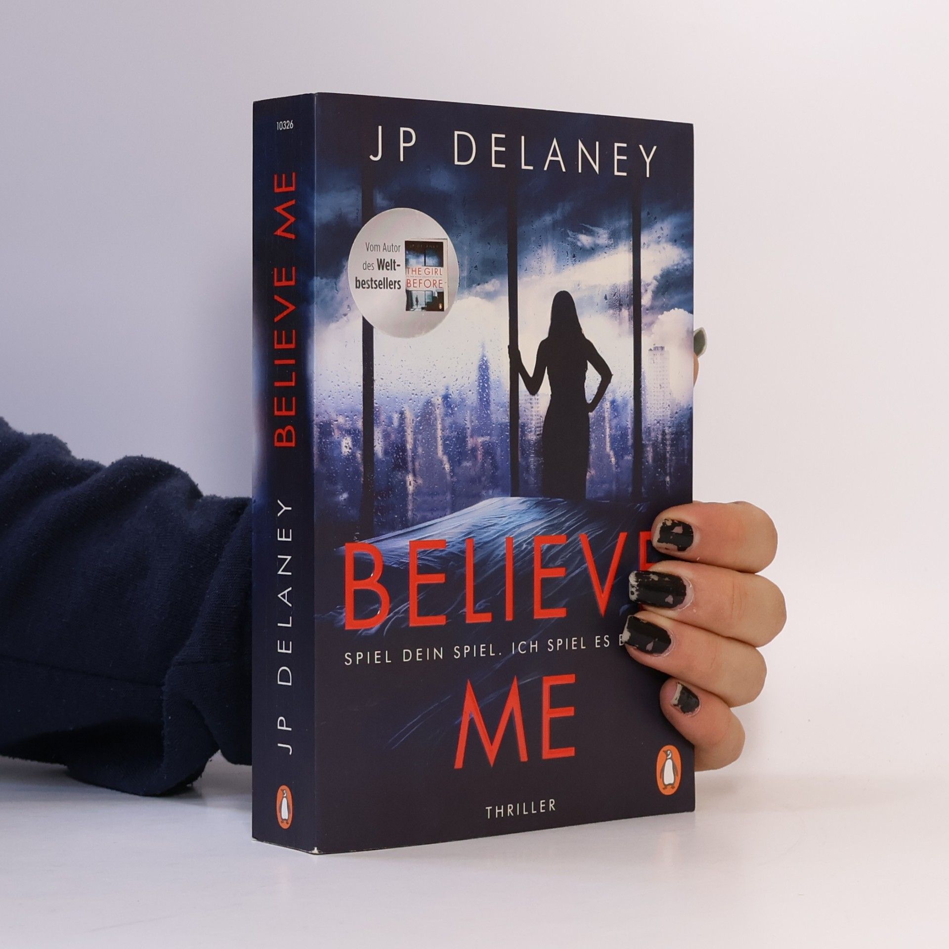 J. P. Delaney Believe me