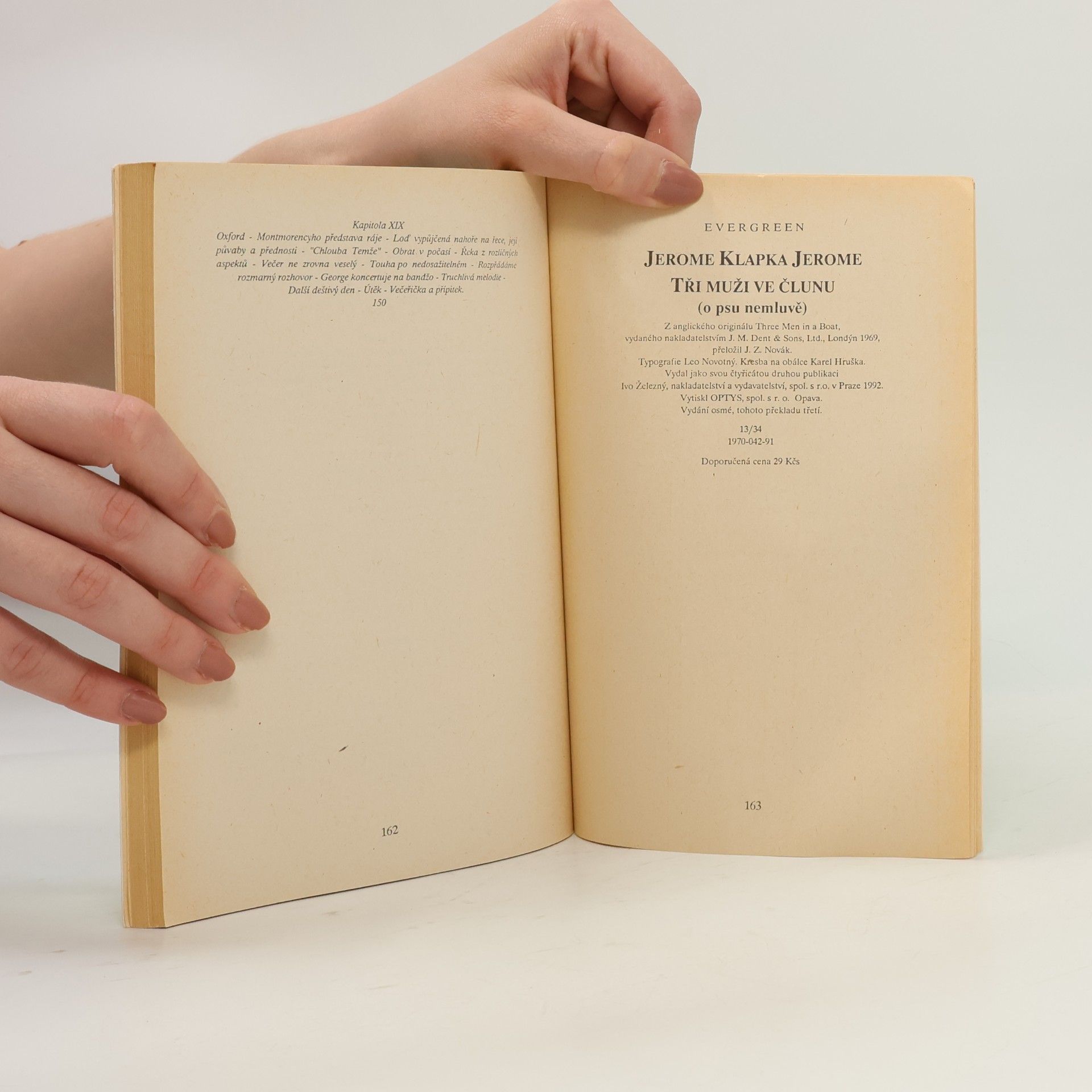 Jerome K. Jerome Tři muži na toulkách