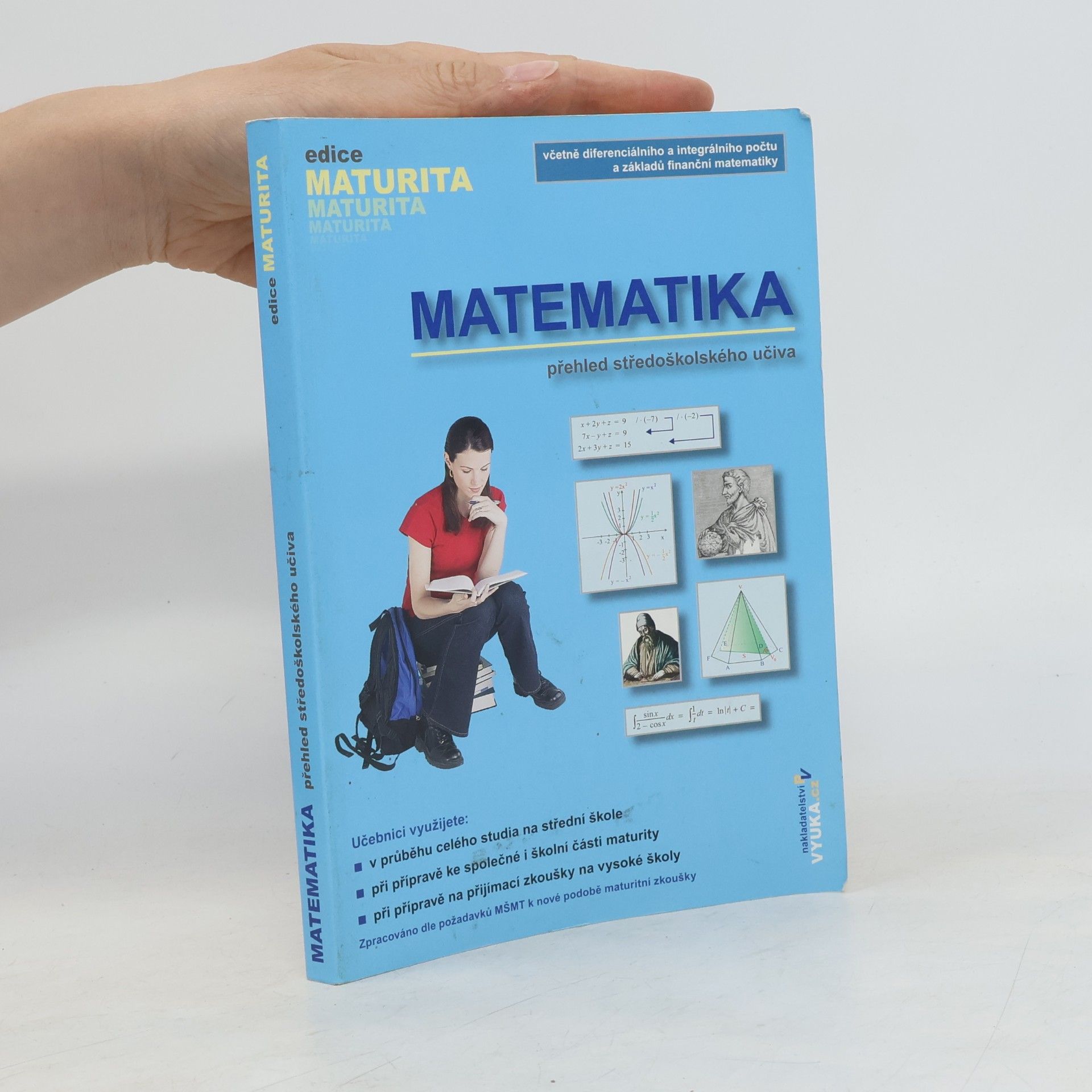 Naděžda Kubešová Matematika. Přehled středoškolského učiva