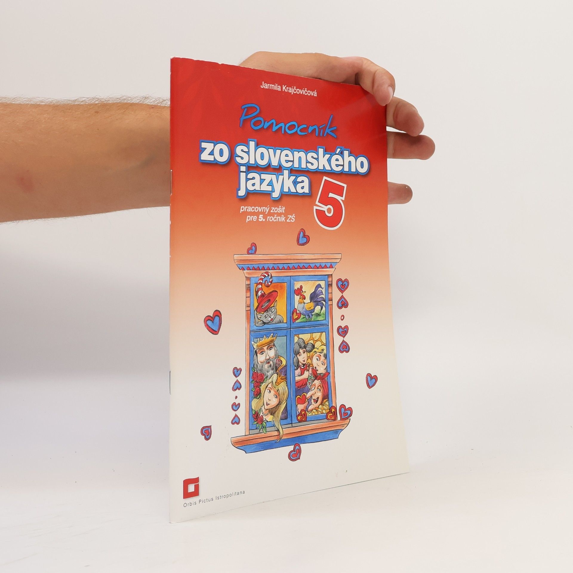 Jarmila Krajčovičová Pomocník zo slovenského jazyka 5 pre 5. ročník ZŠ