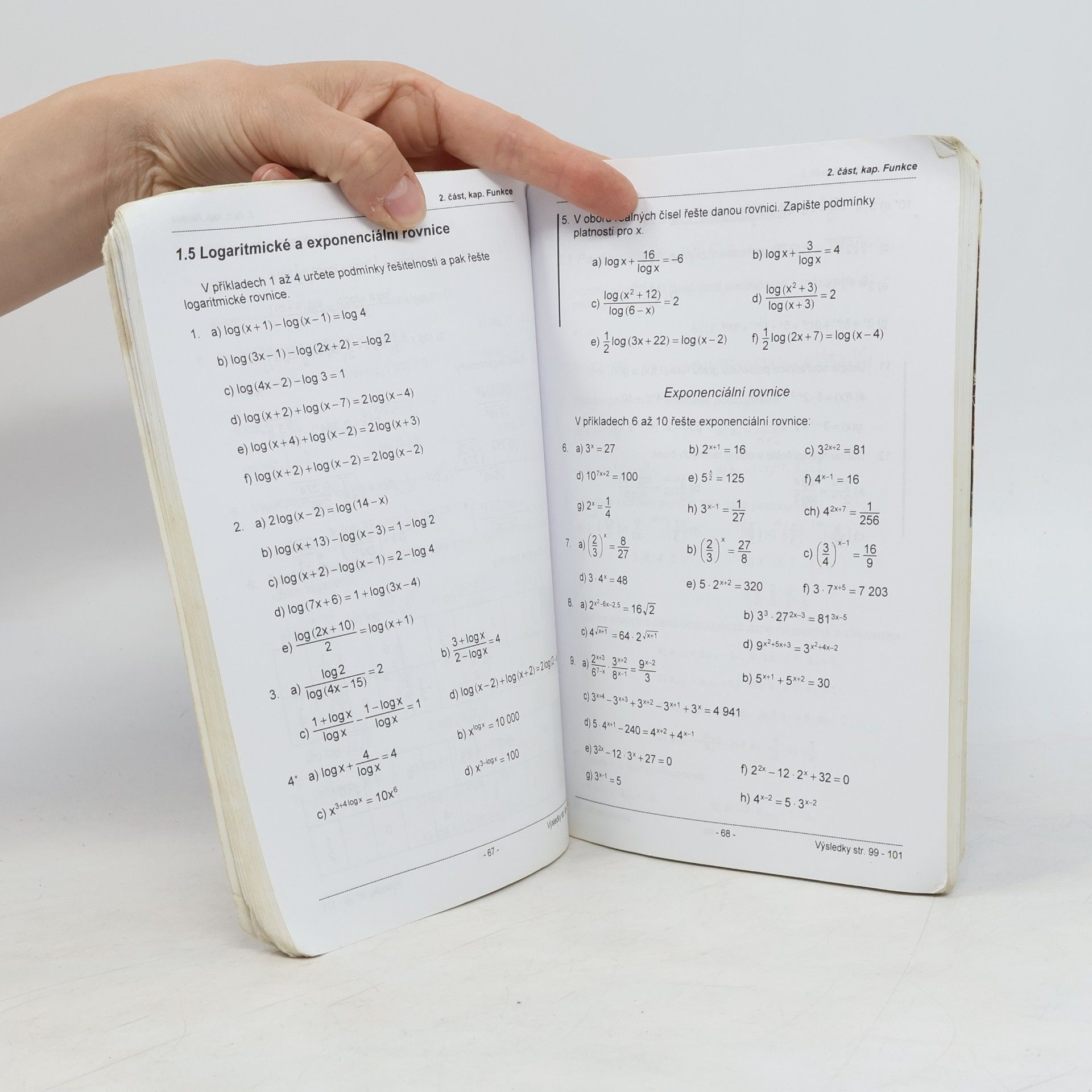 Jaroslav Klodner Sbírka úloh z matematiky pro obchodní akademie a střední odborné školy
