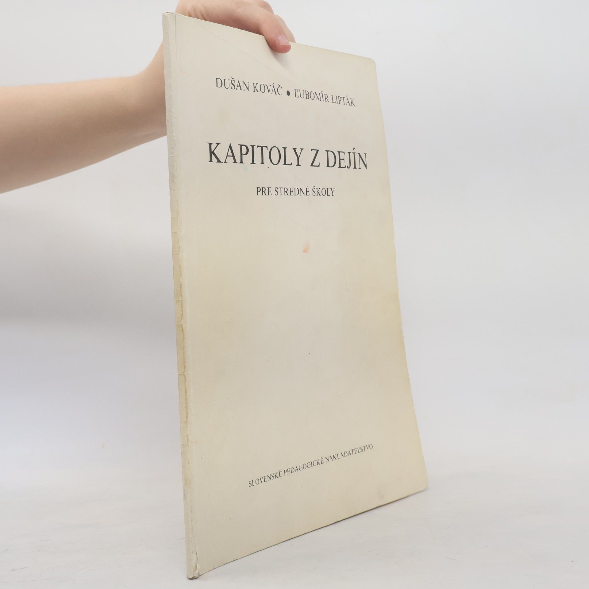 Ľubomír Lipták Kapitoly z dejín