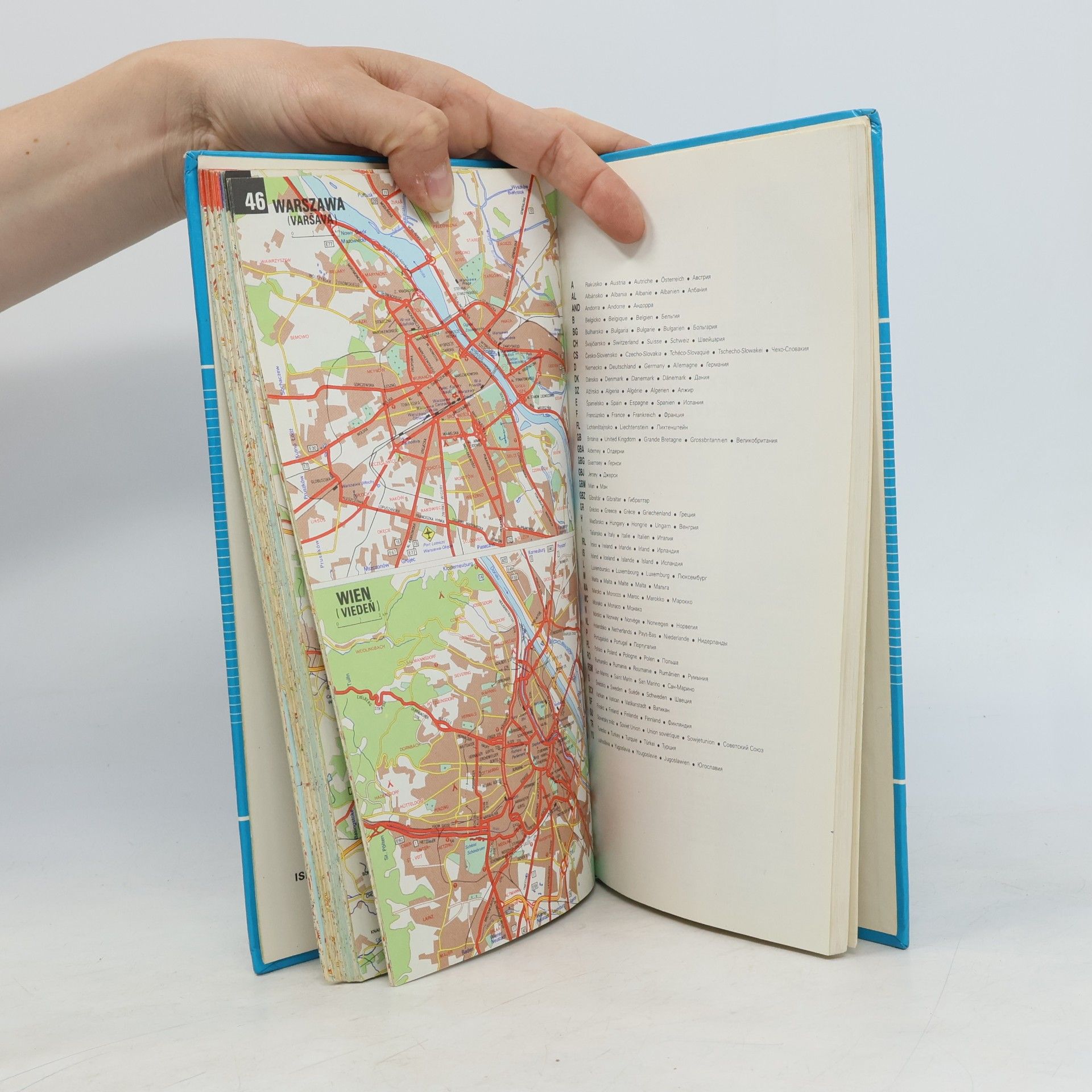Various authors Autoatlas Európy