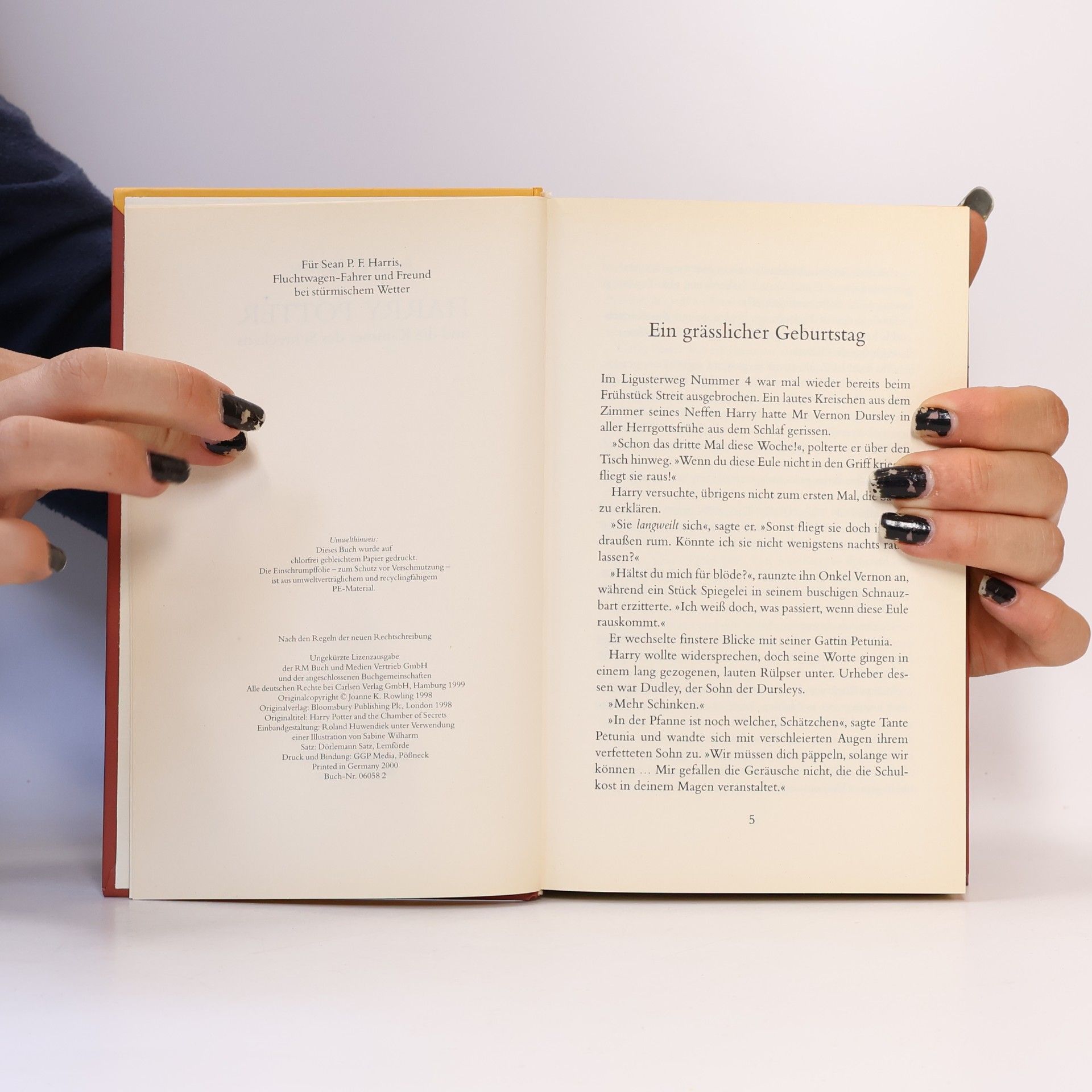 J. K. Rowling Harry Potter und die Kammer des Schreckens