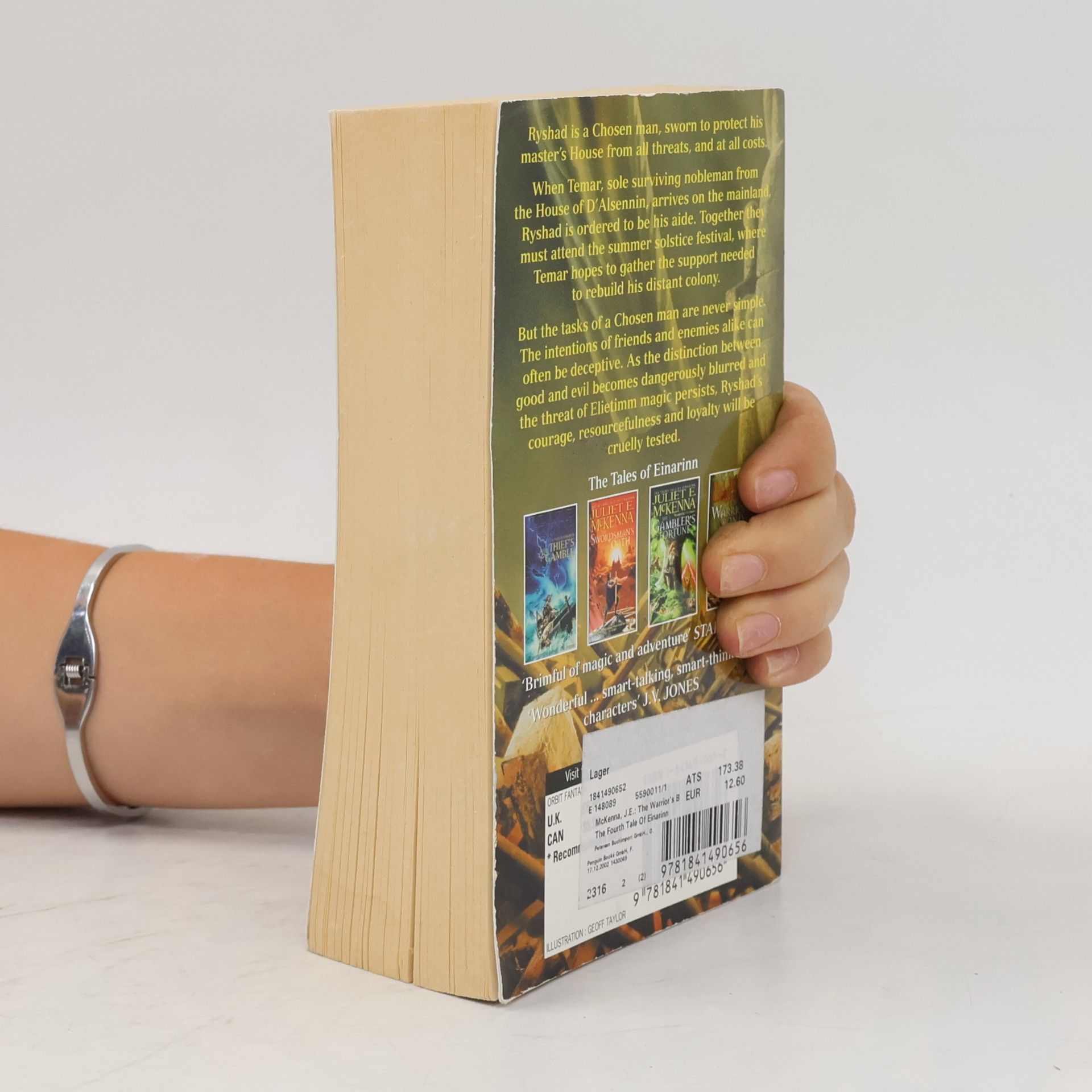 Juliet E. McKenna The Tales of Einarinn - 4: The Warrior's Bond