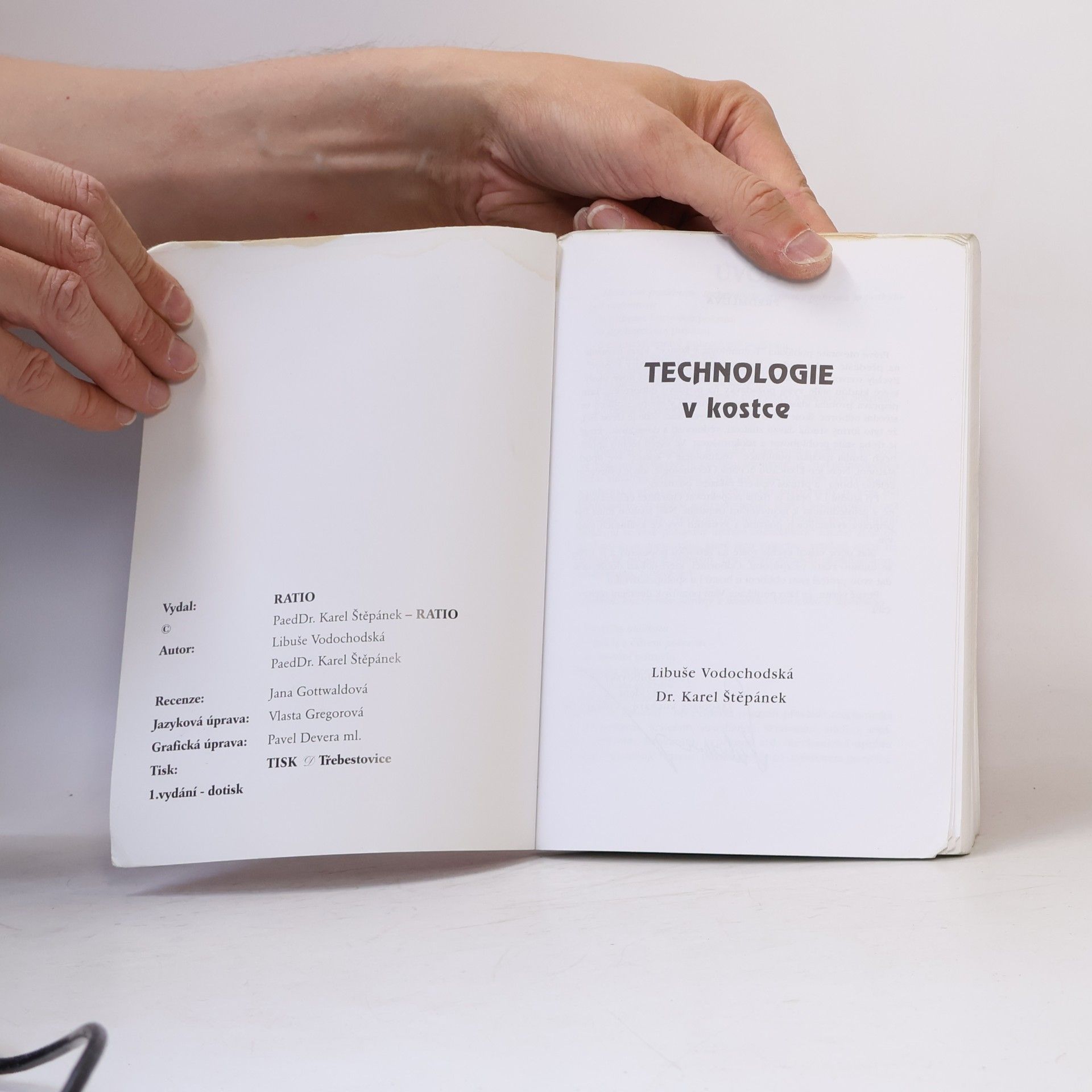 Libuše Vodochodská Technologie v kostce