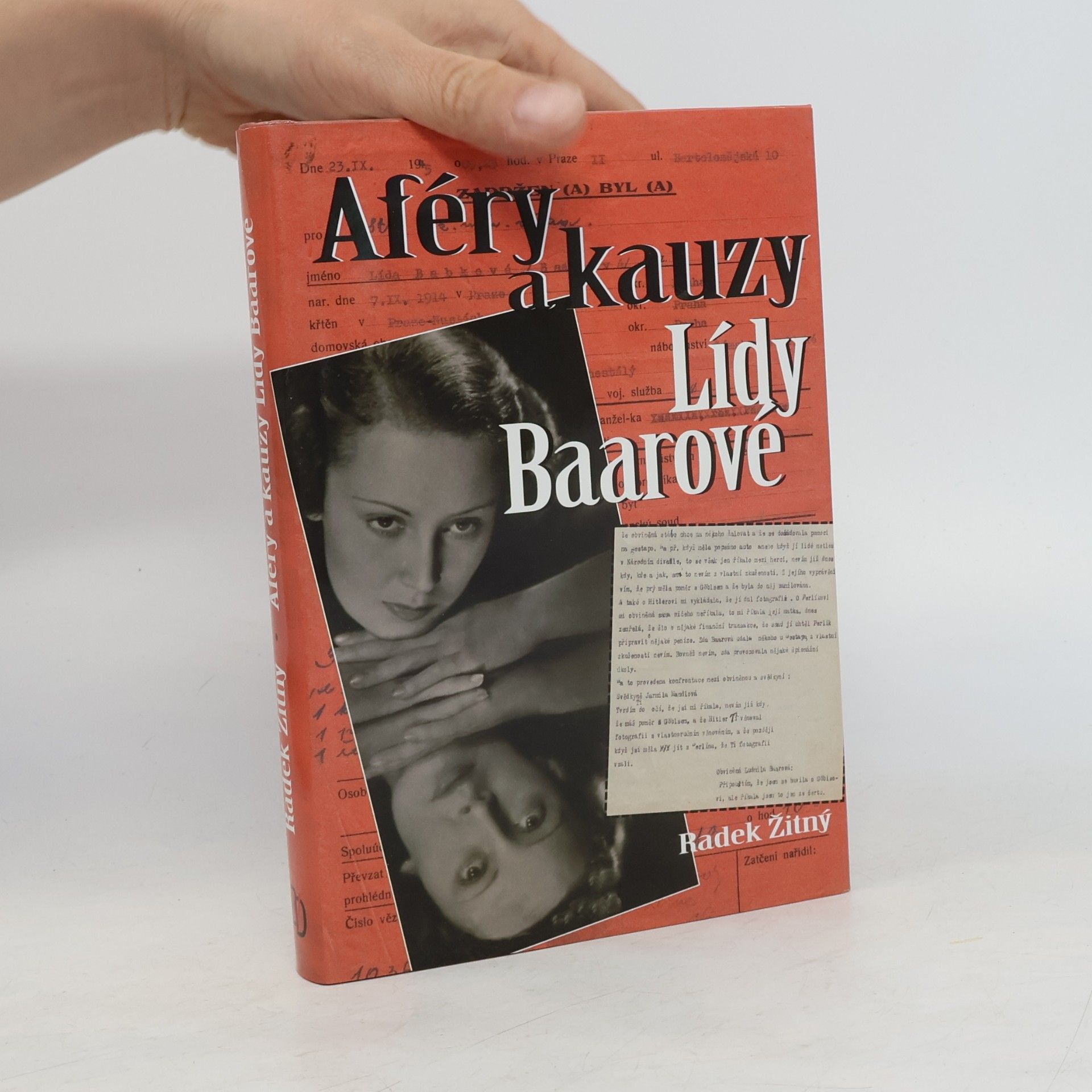Radek Žitný Aféry a kauzy Lídy Baarové