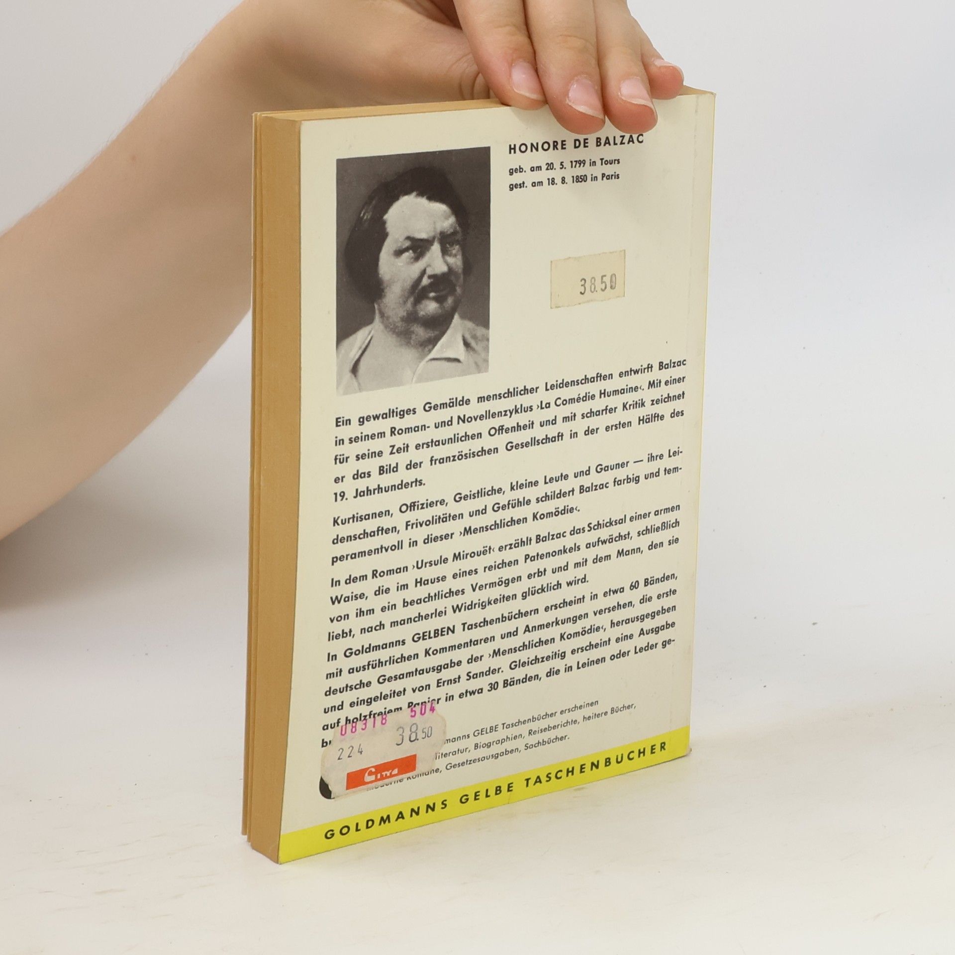 Honoré de Balzac Ursule Mirouët