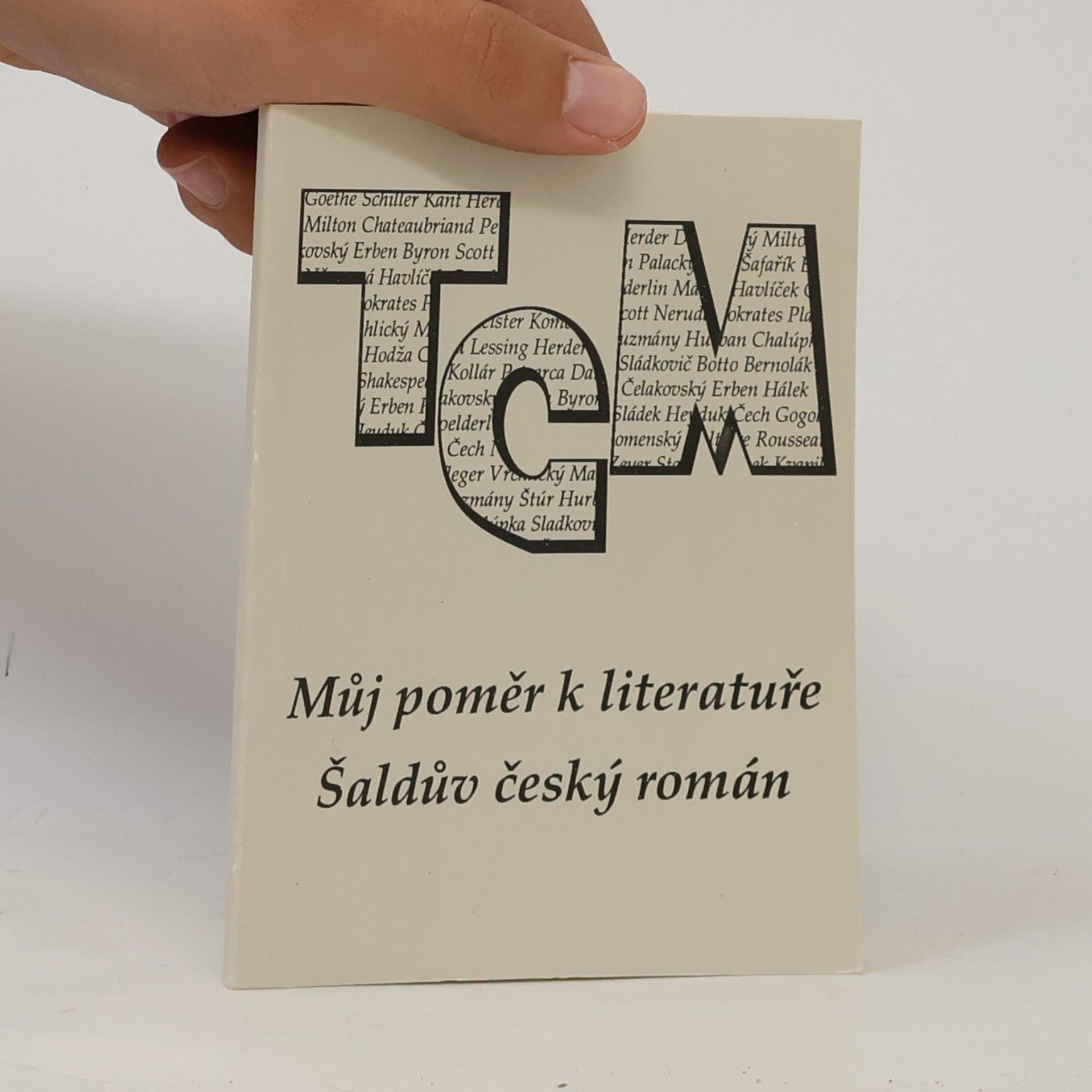 Můj poměr k literatuře