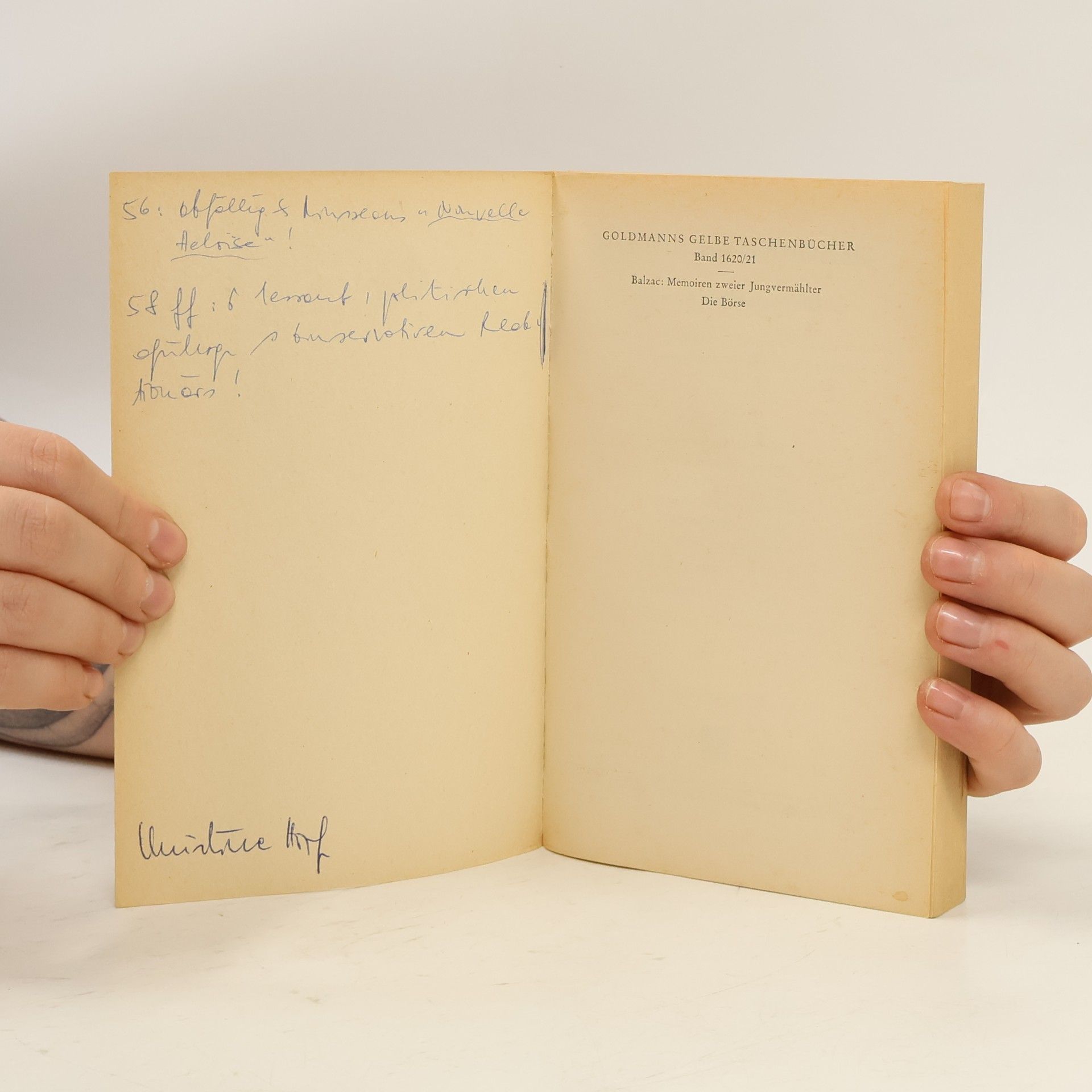 Honoré de Balzac Memoiren zweier Jungvermählter