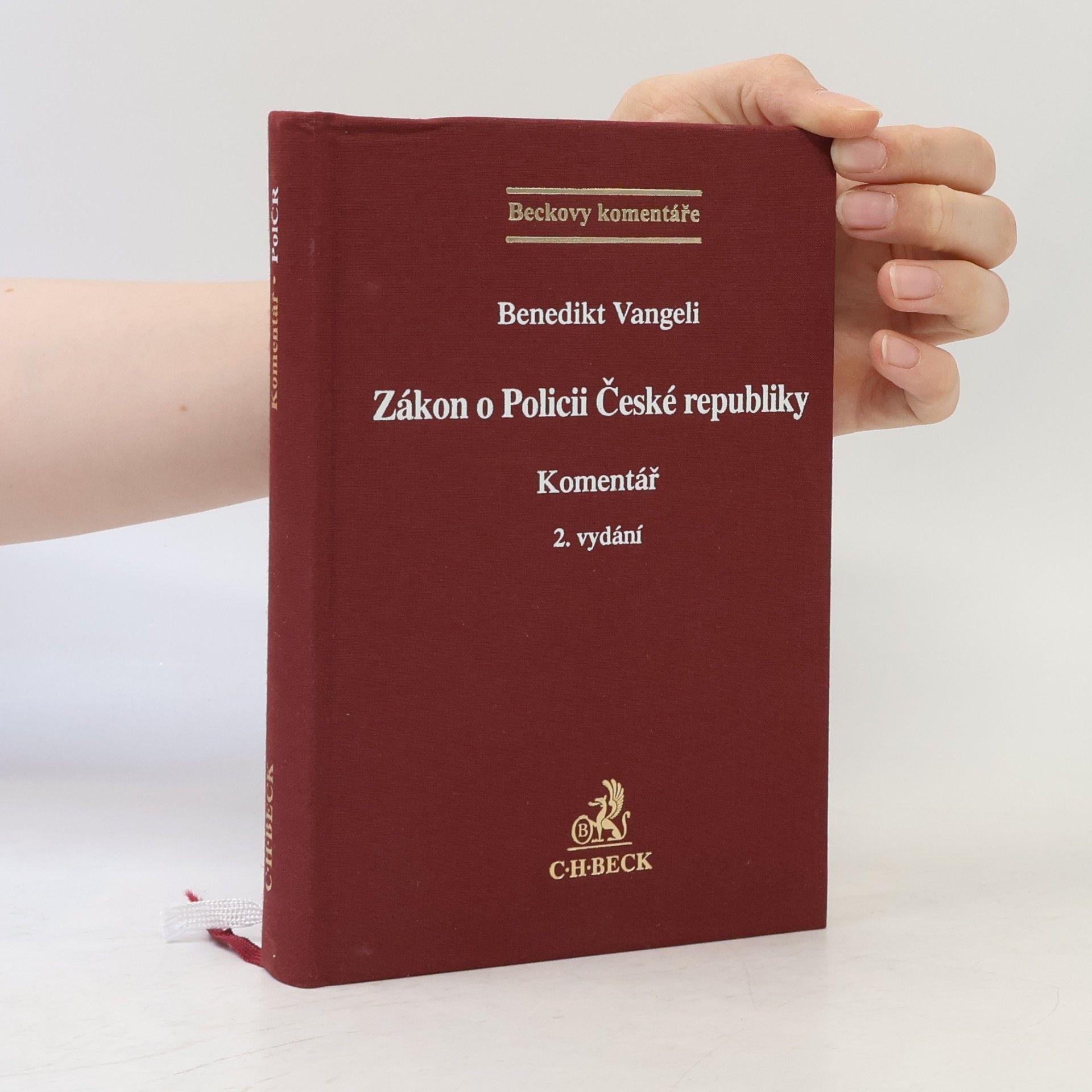Benedikt Vangeli Zákon o Policii České republiky