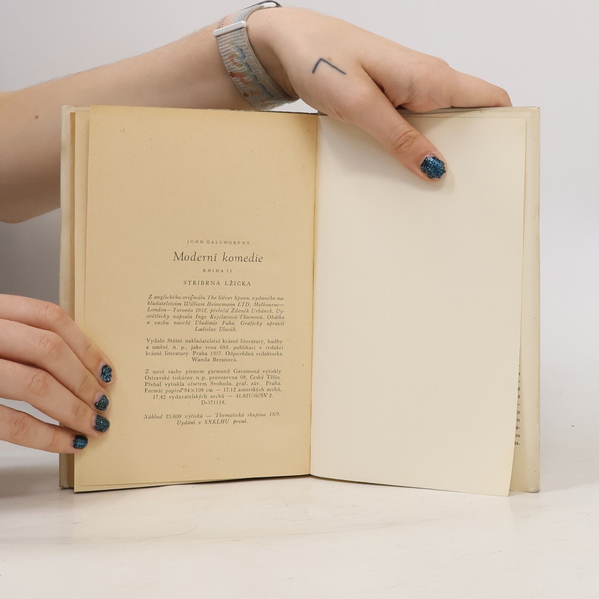John Galsworthy Moderní komedie 2. Stříbrná lžička