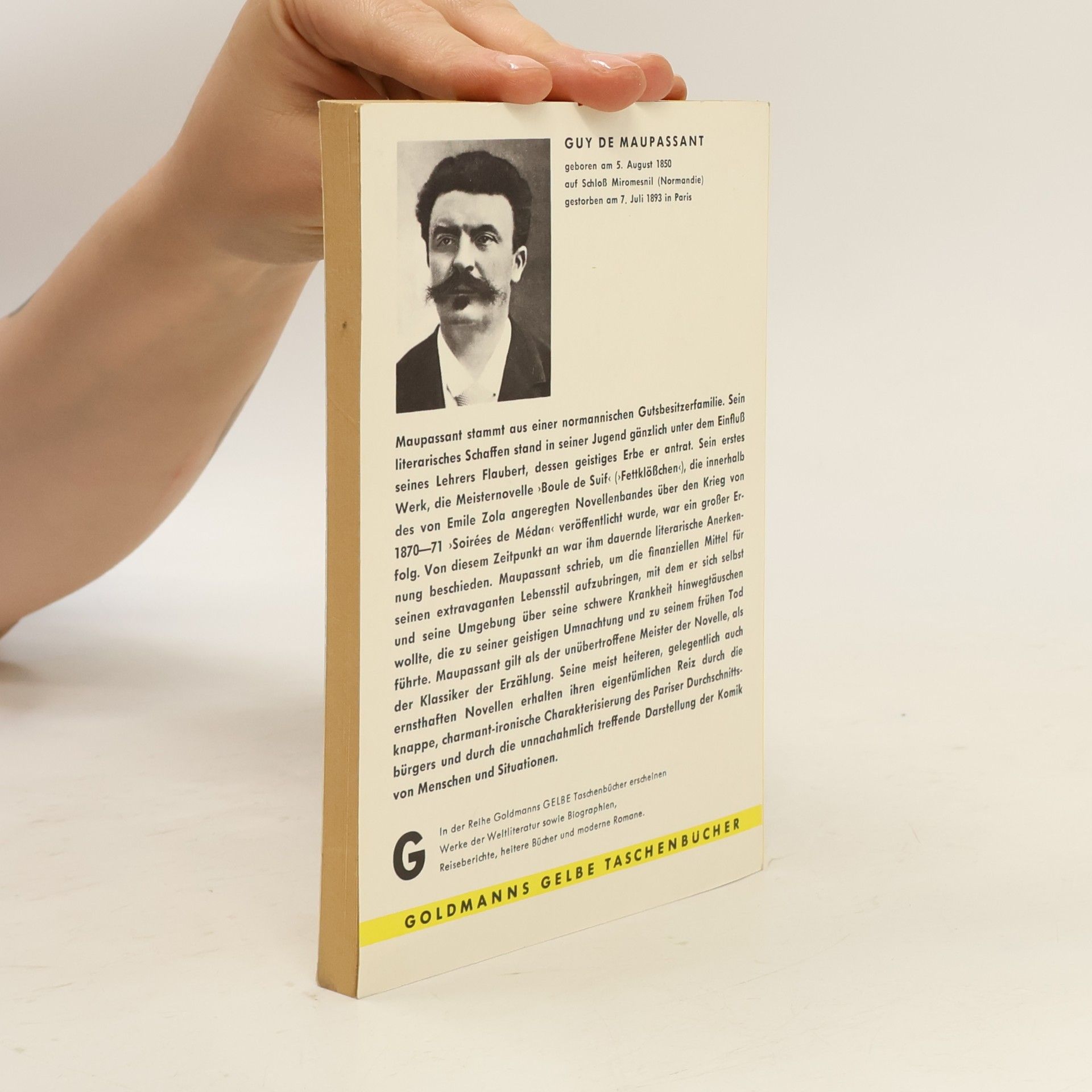 Guy de Maupassant Der Rosenjüngling der Madame Husson und andere Novellen