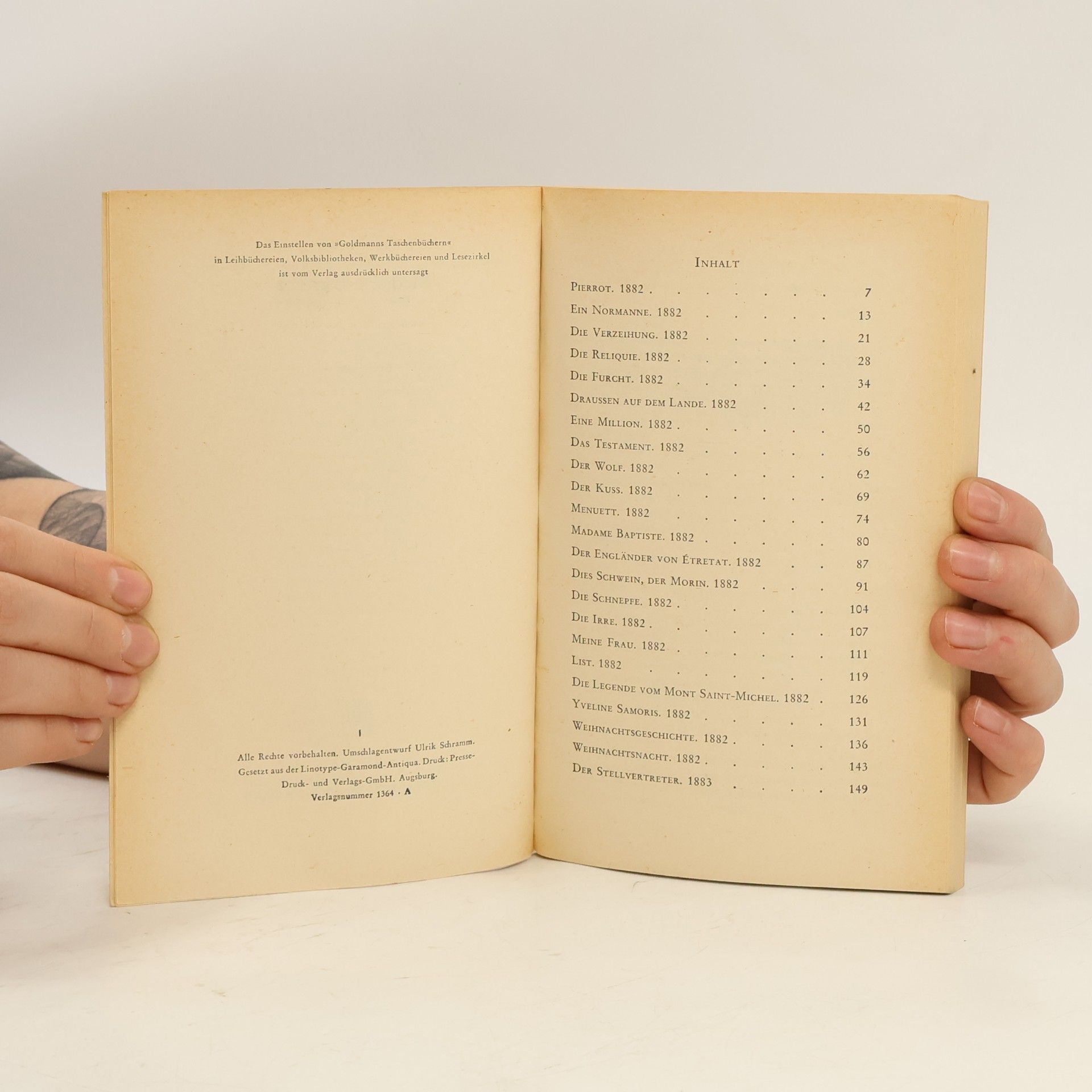 Guy de Maupassant Der Rosenjüngling der Madame Husson und andere Novellen