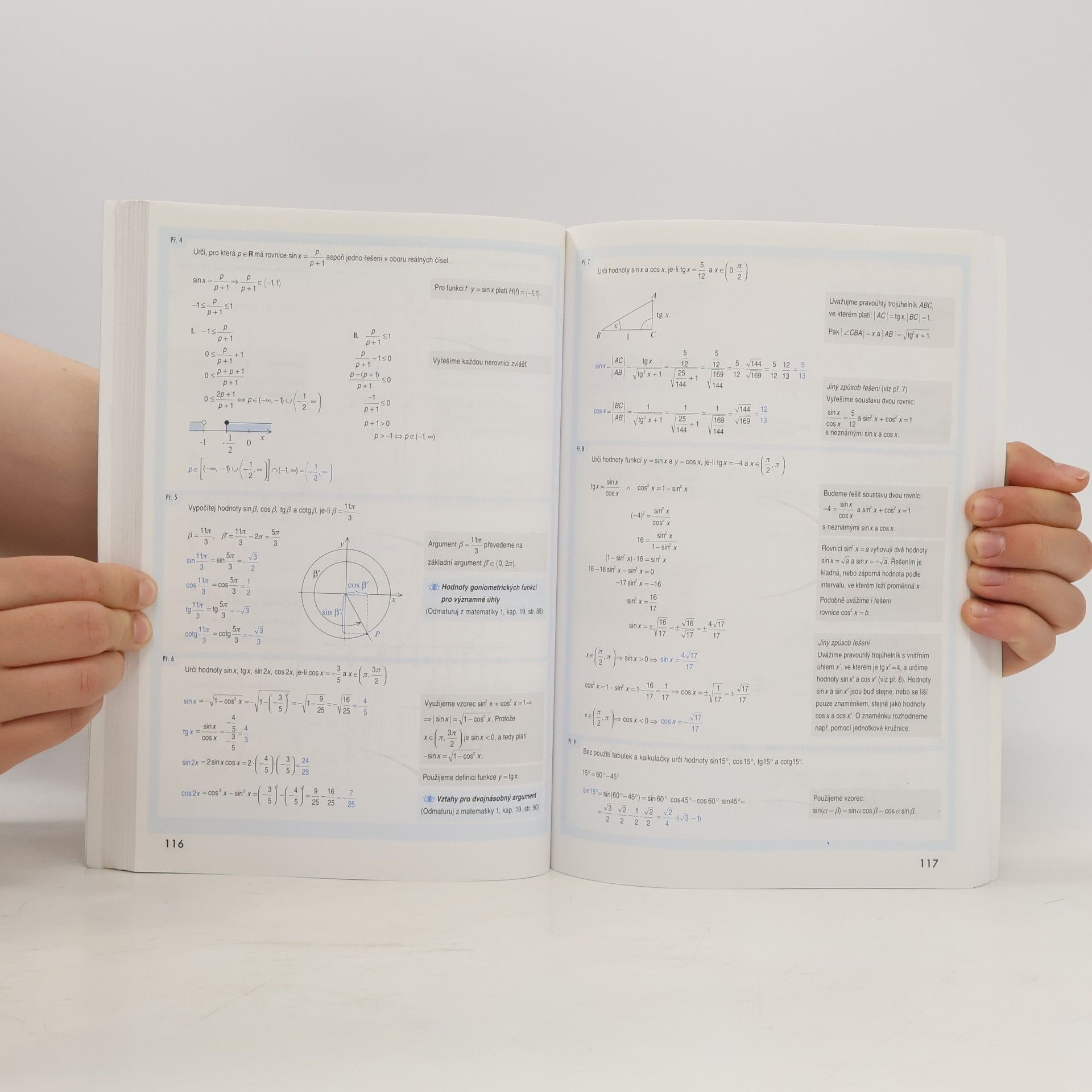 Pavel Boucník Odmaturuj! z matematiky 3. Sbírka řešených příkladů.
