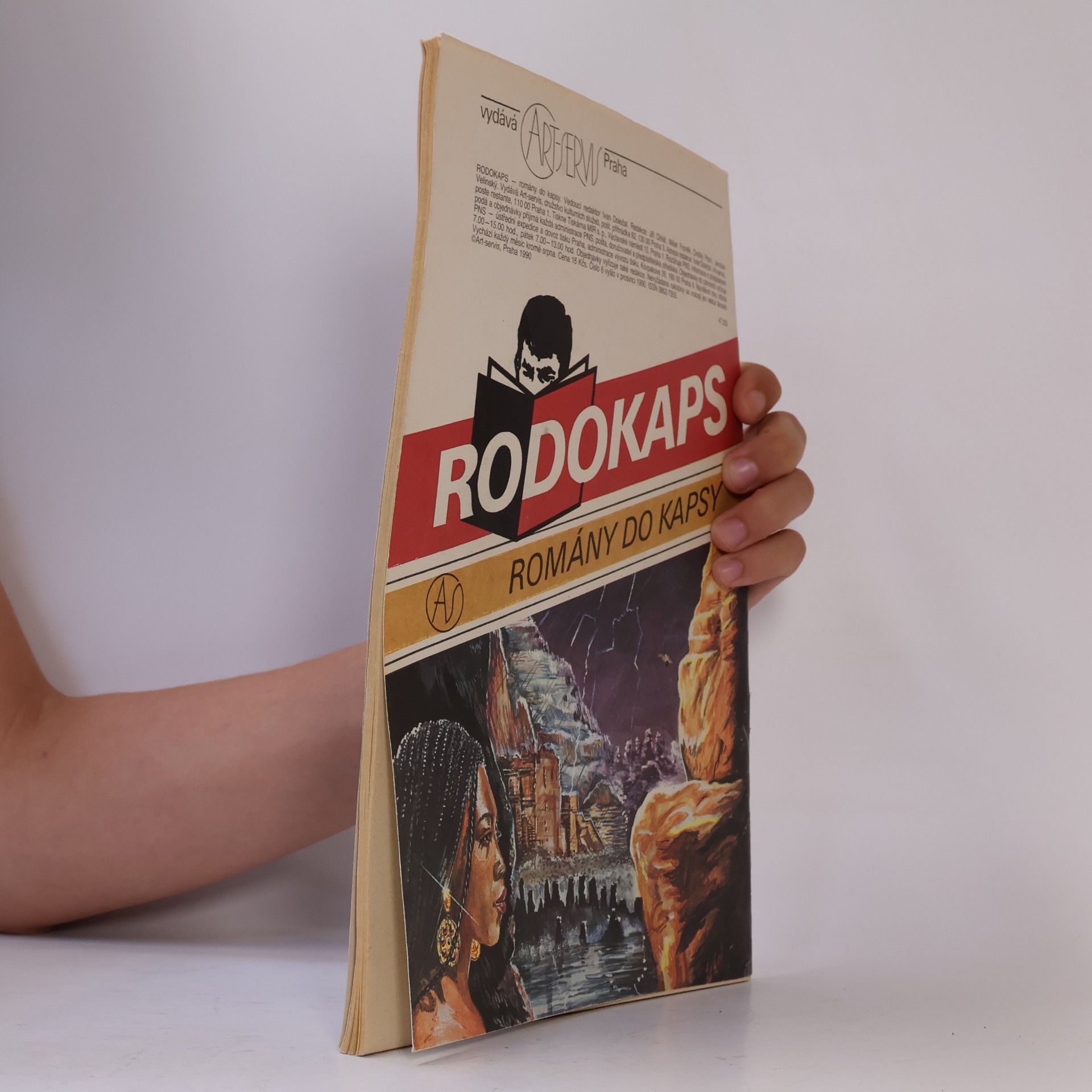 Kolektiv autorů Rodokaps. Romány do kapsy 6/90