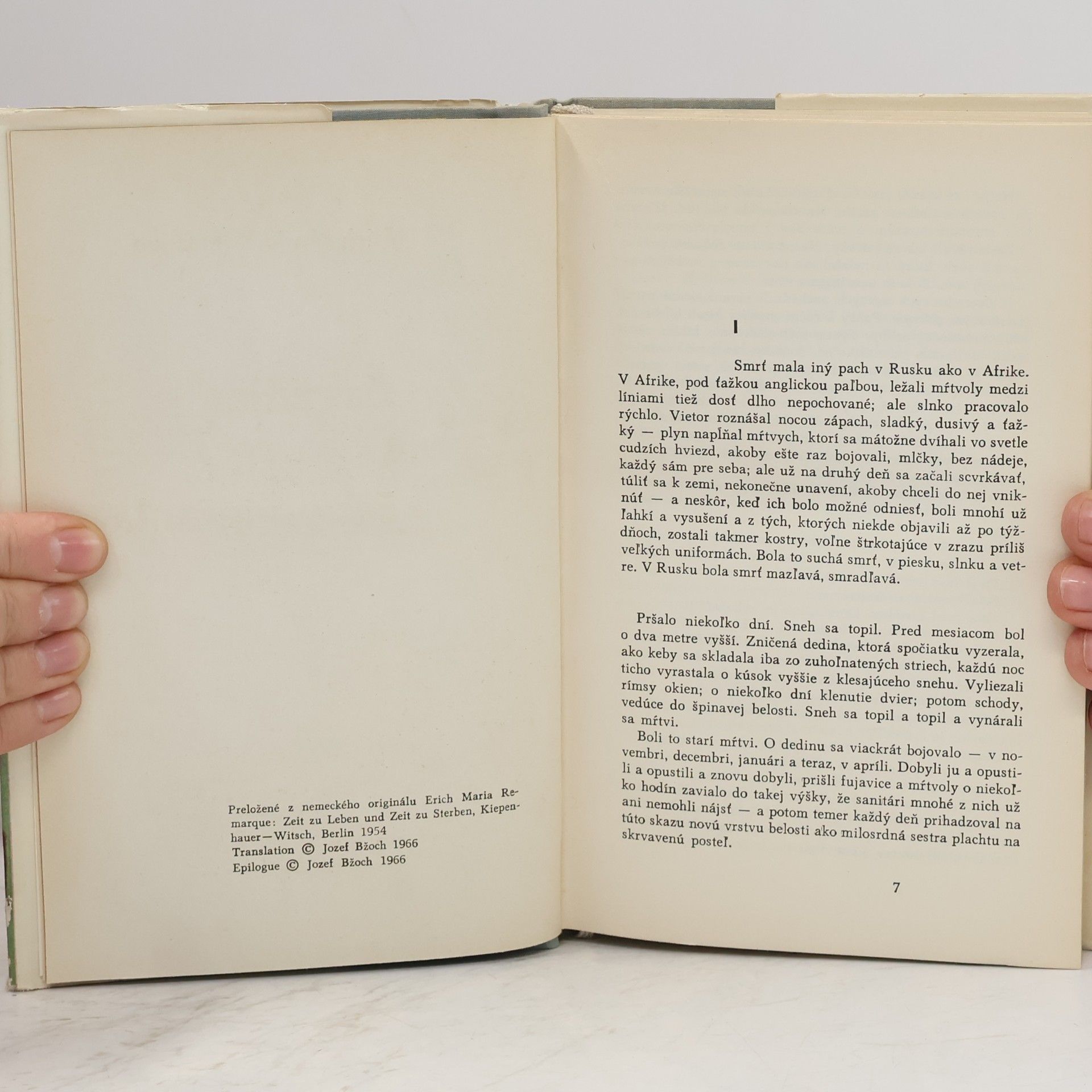 Erich Maria Remarque Čas žitia a čas umierania