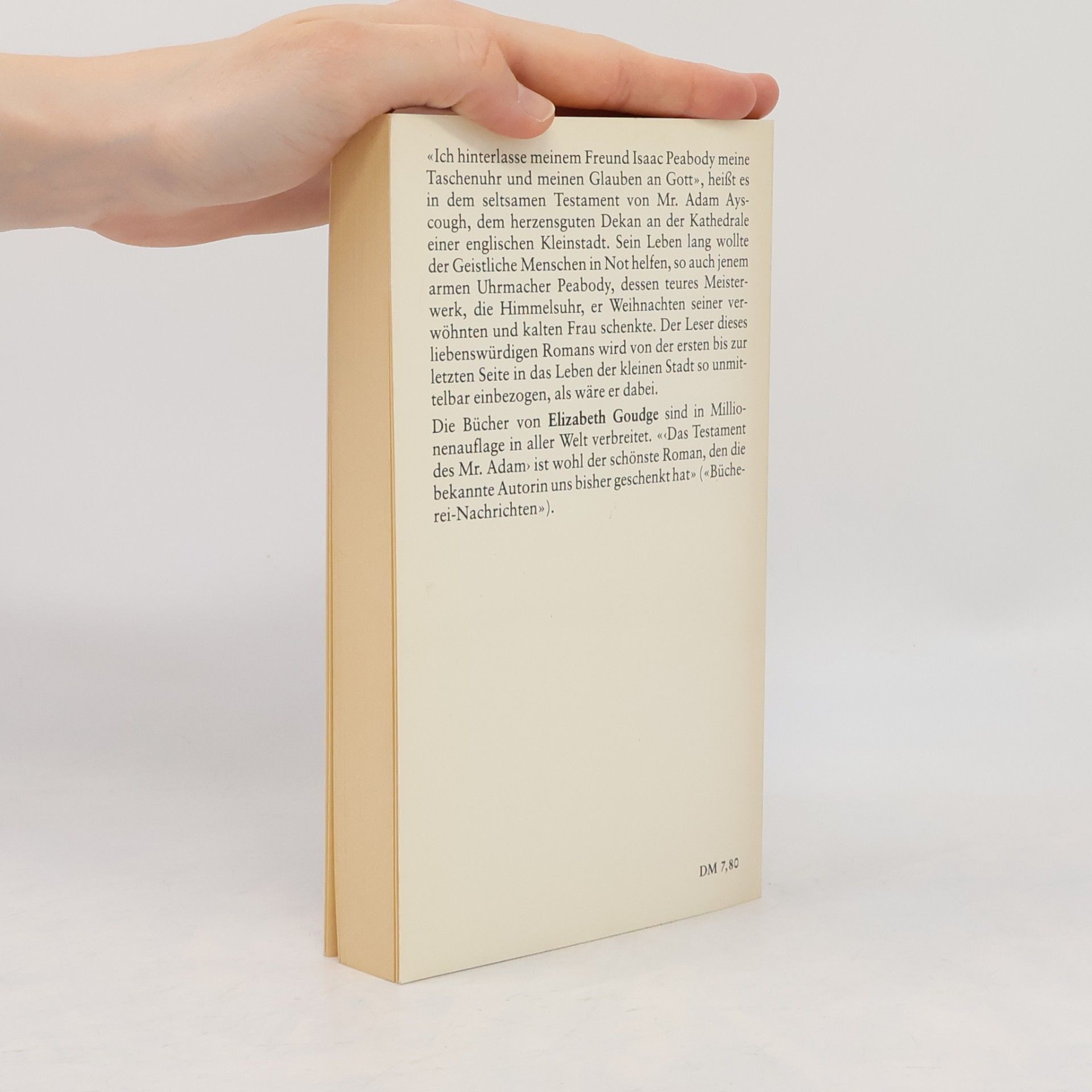 Elizabeth Goudge Das Testament des Mr.Adam
