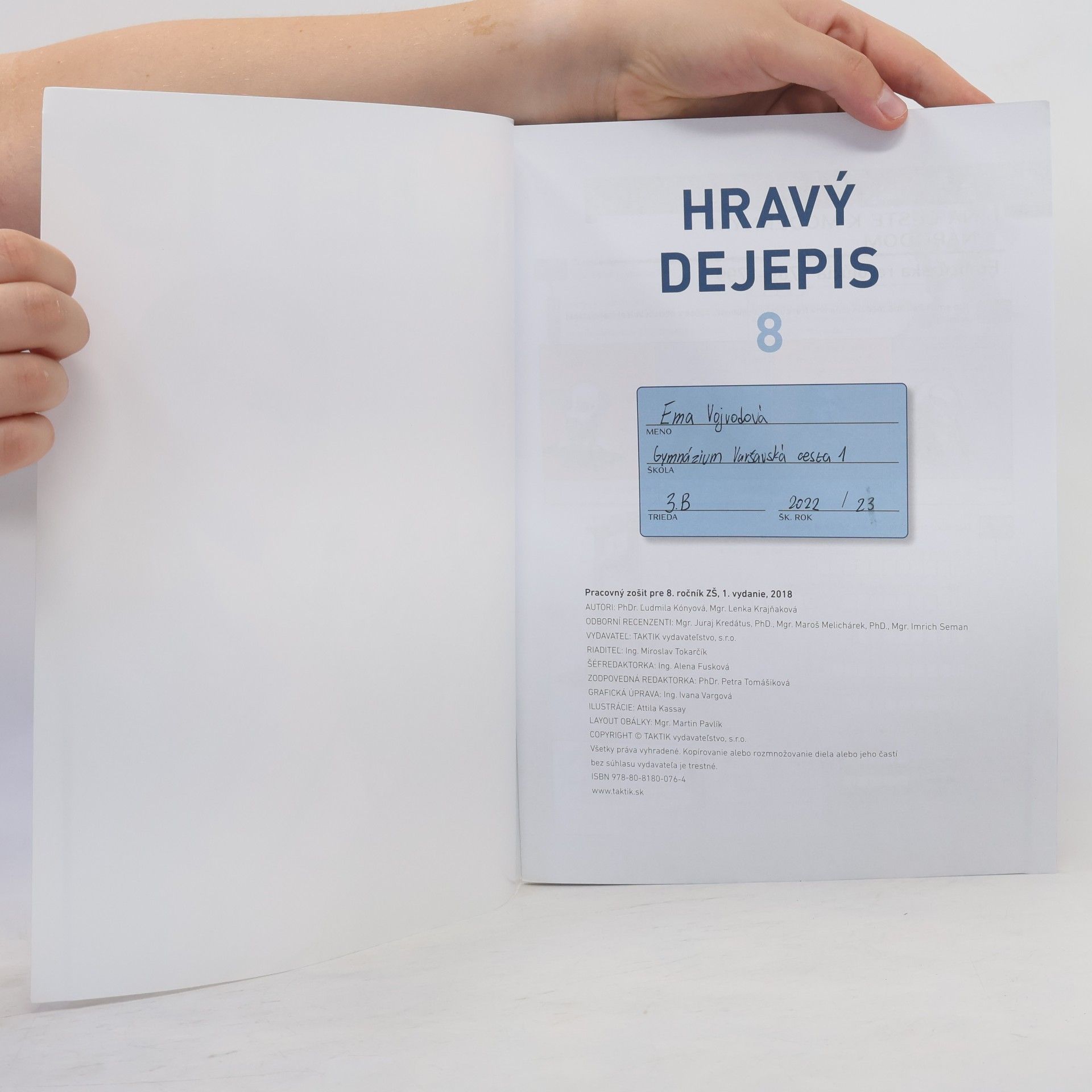Ľudmila Kónyová Hravý dejepis