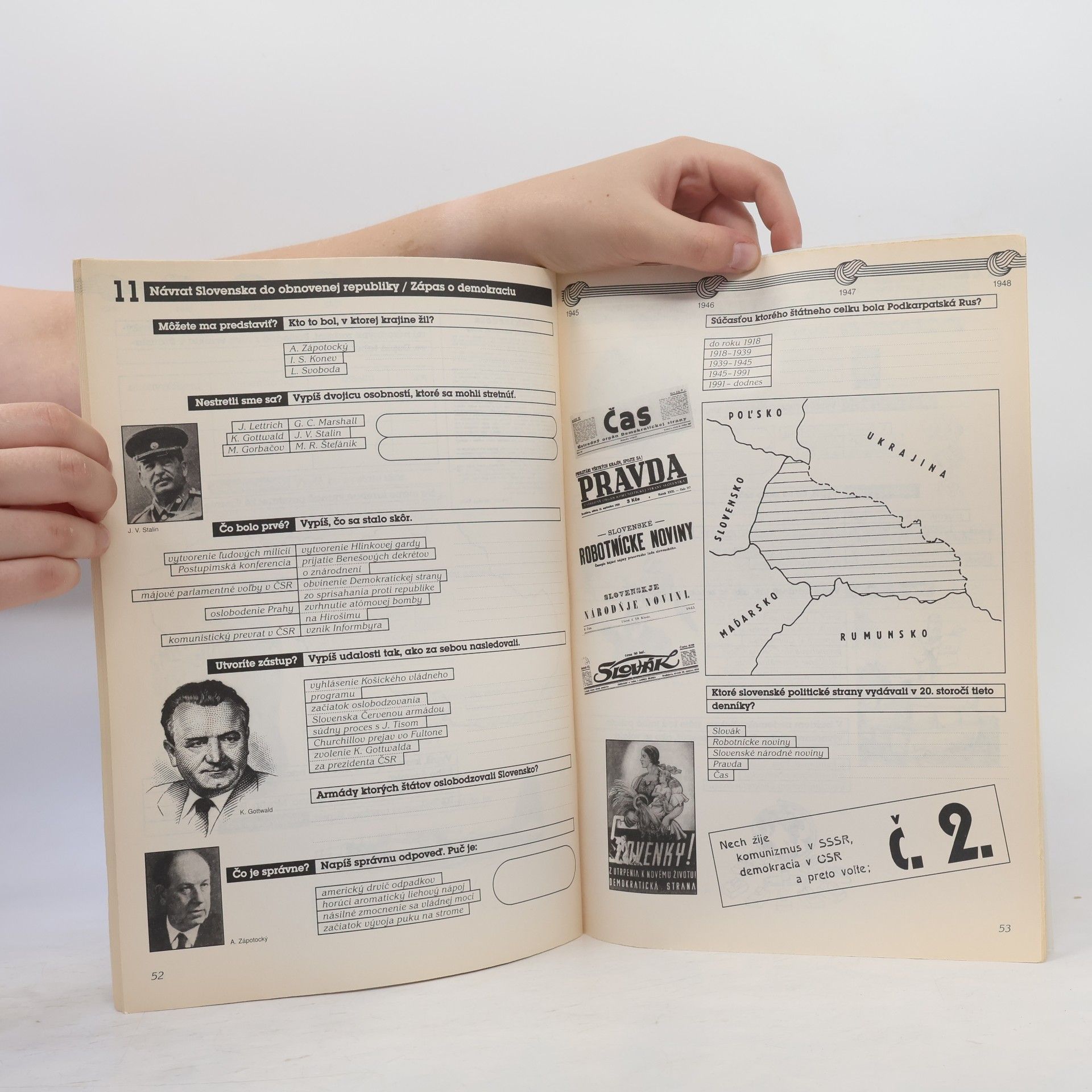 Viliam Kratochvíl Dejepis 4. Pohrajme sa s históriou. Pracovný zošit