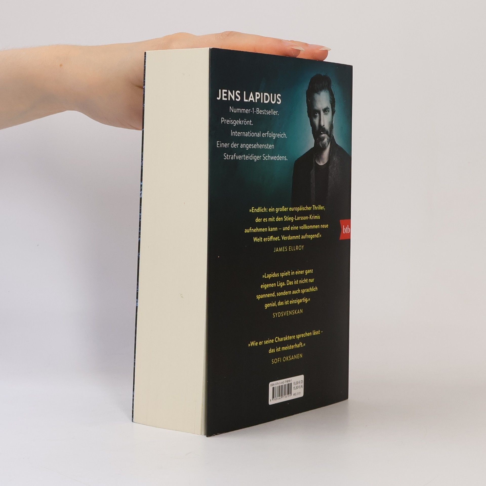 Jens Lapidus Schweigepflicht