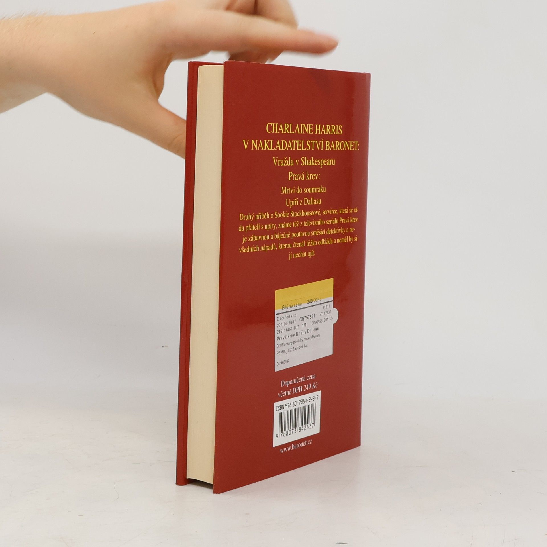 Charlaine Harris Pravá krev. Upíři v Dallasu