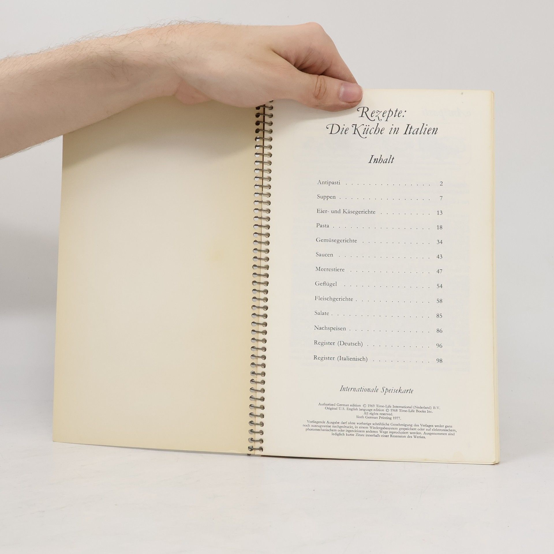 Autorenkollektiv Rezepte: Die Küche in Italien