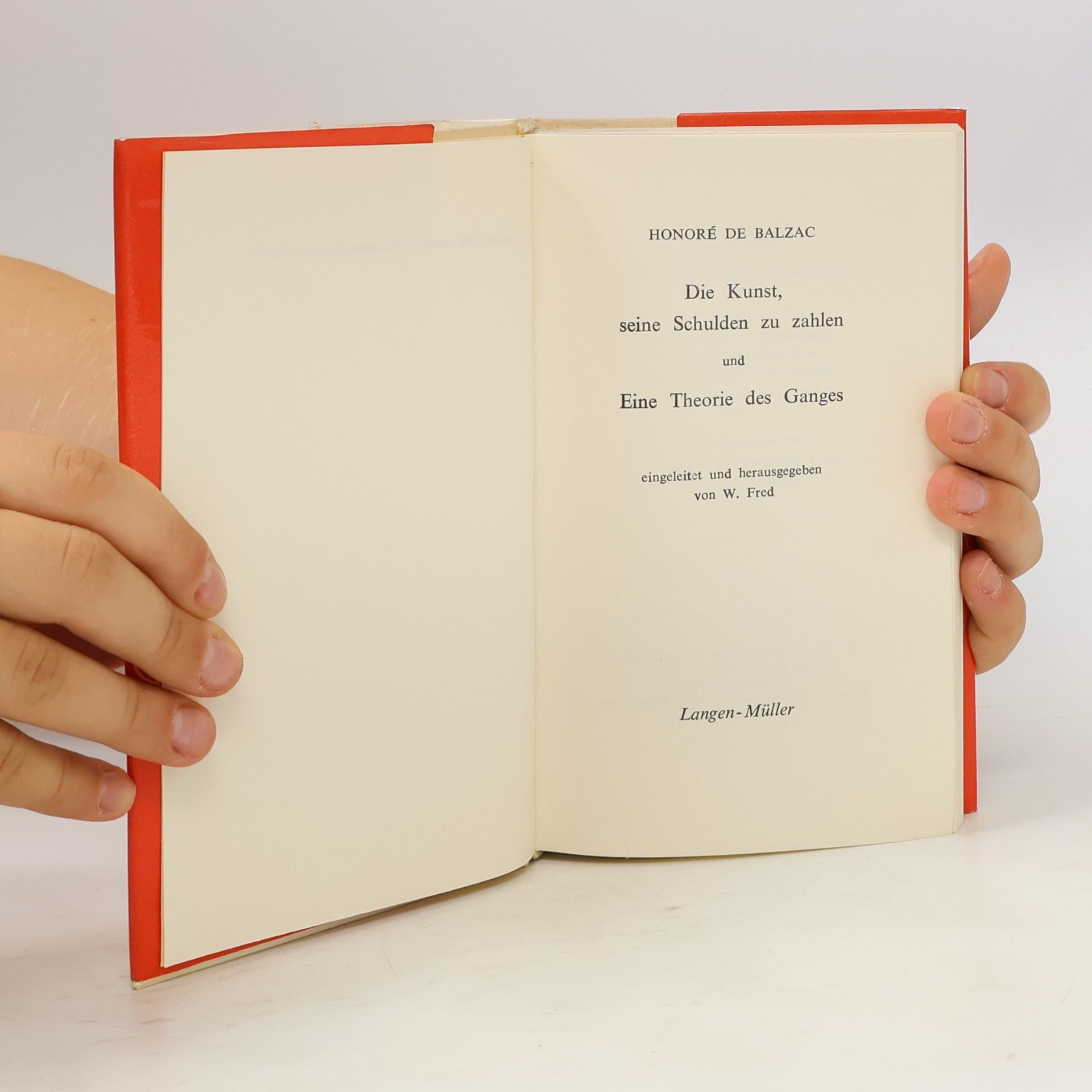 Honoré de Balzac Die Kunst seine Schulden zu Zahlen