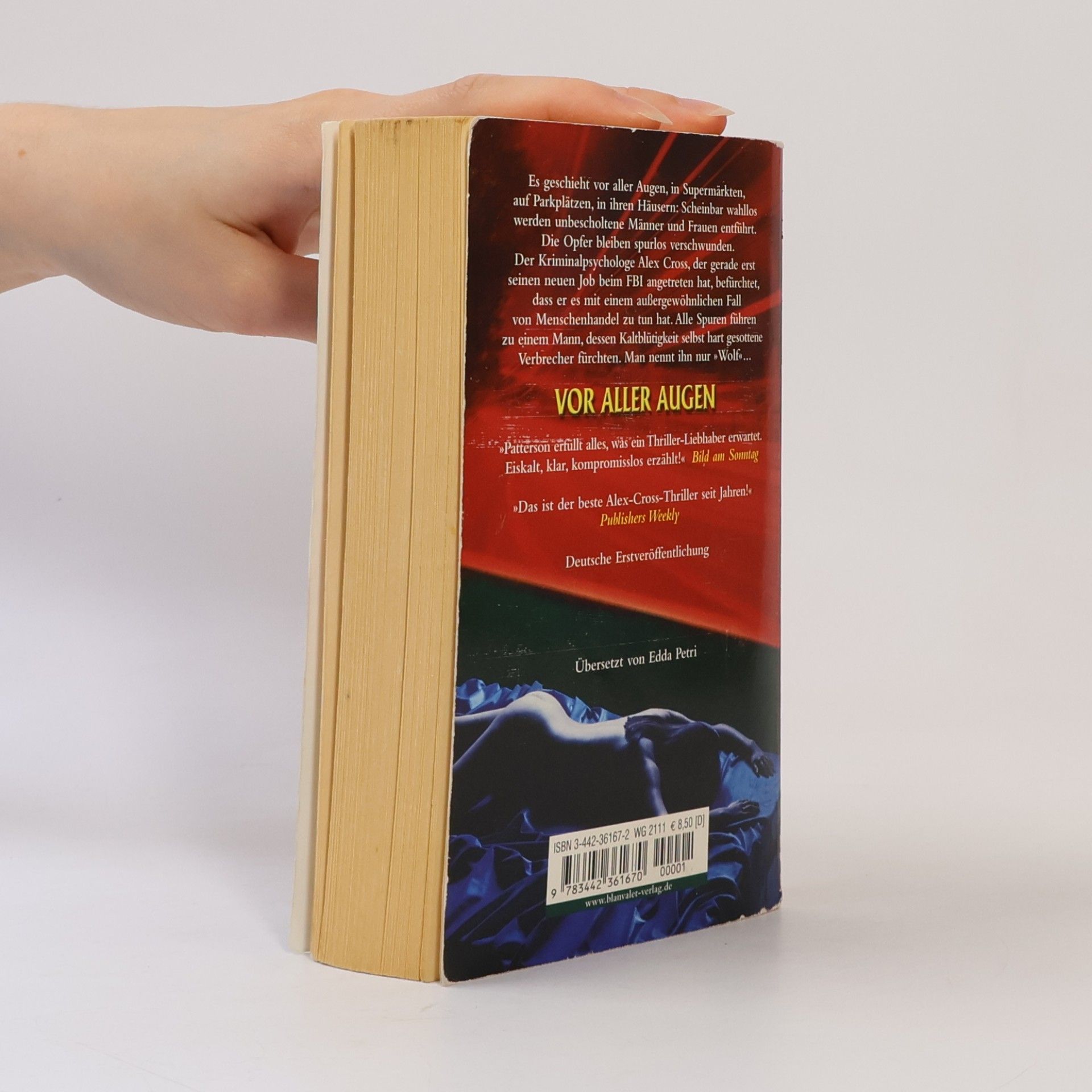 James Patterson Vor aller Augen