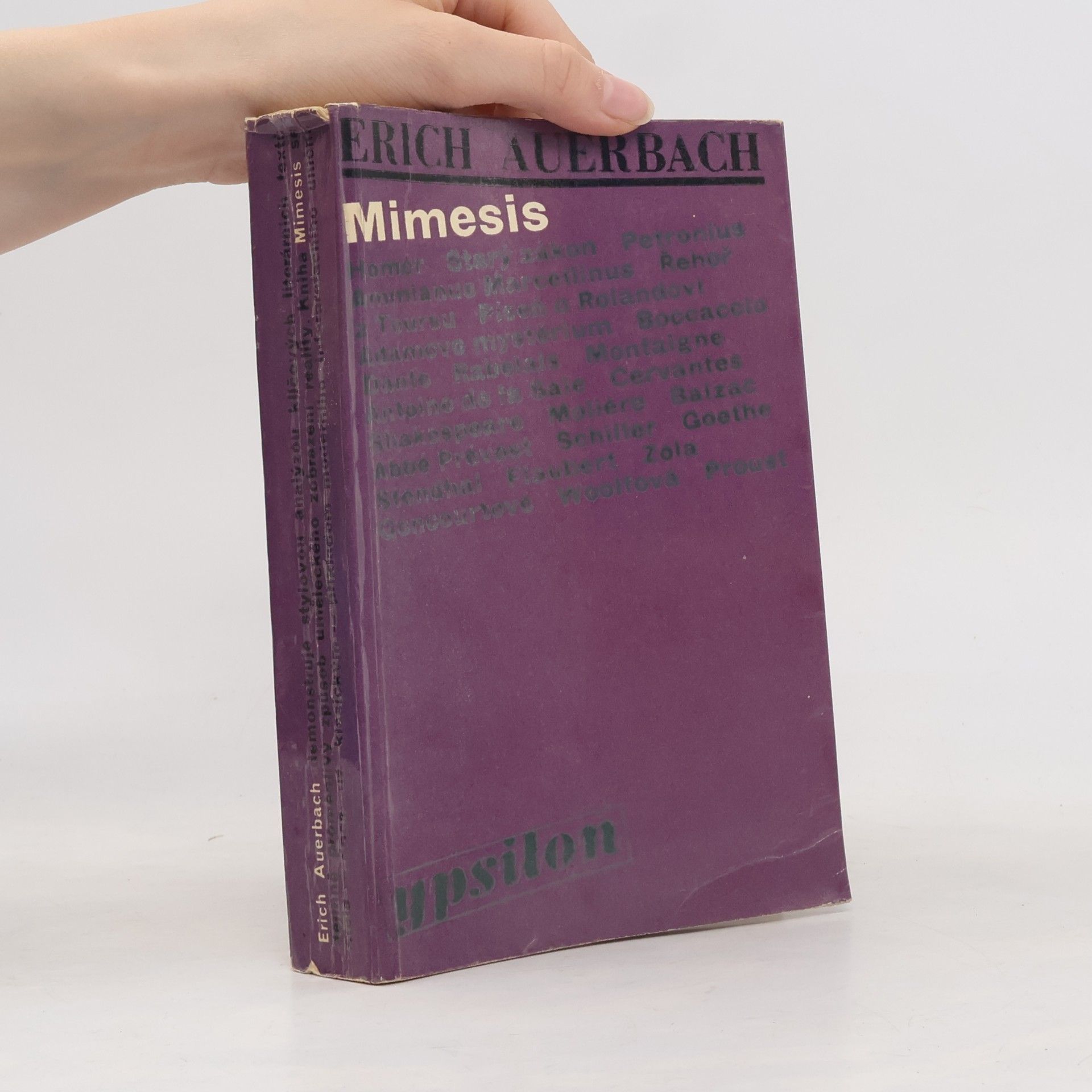 Erich Auerbach Mimesis